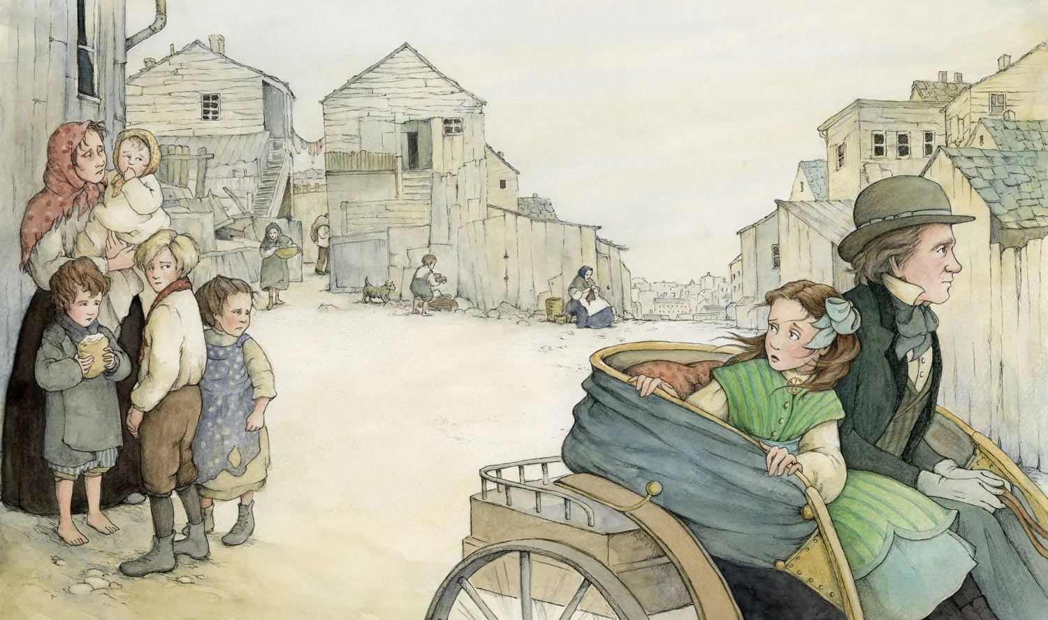 "Jane wanted to help those families, but their problems were too big for a small girl to fix."