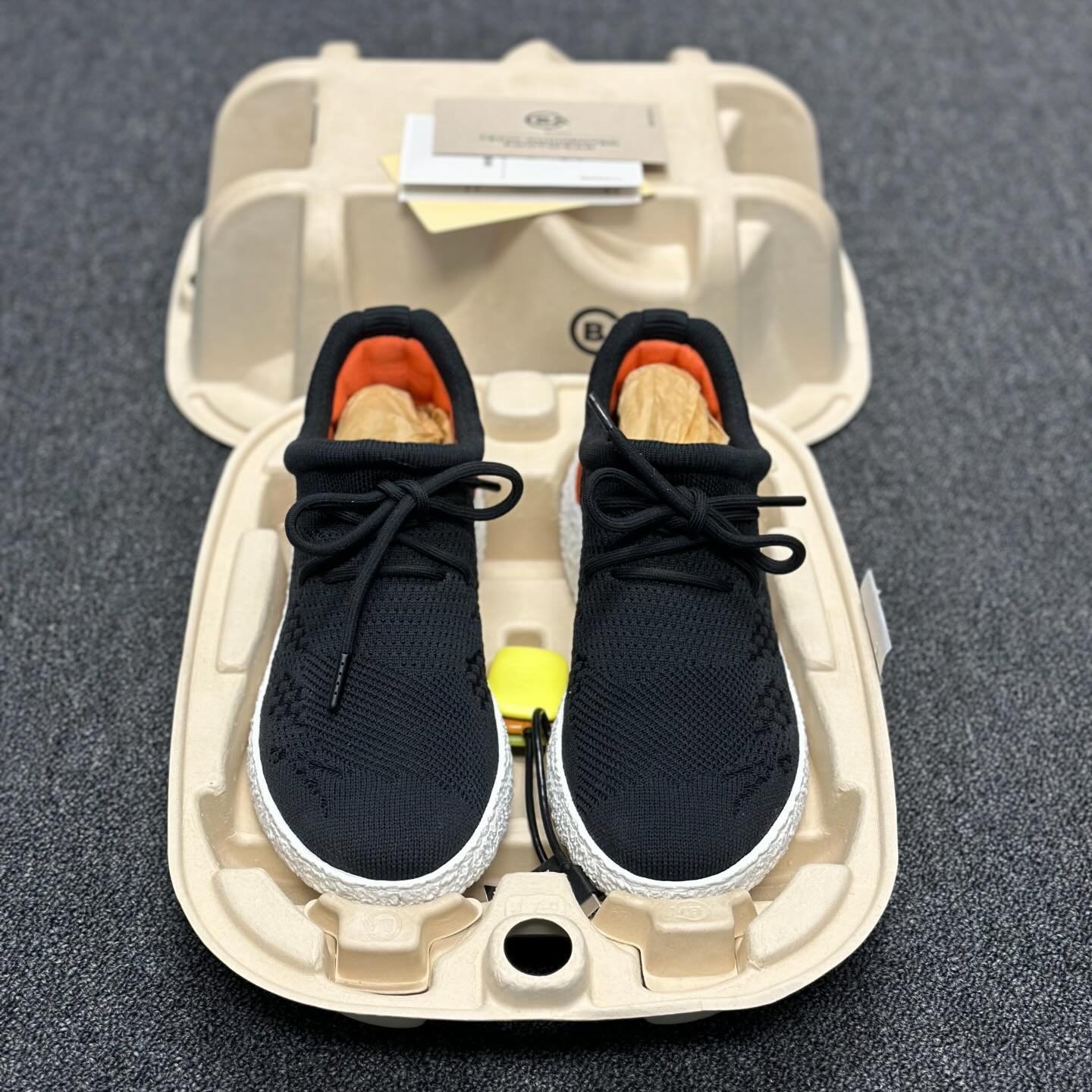 I was happy these turned up in the mail today. They look cool, fit great and feel good. And the multi-colored modules are a nice touch. Unfortunately the tech augmented part escaped me. I couldn&rsquo;t sign in to the app. @balistonfootwear I sent a 