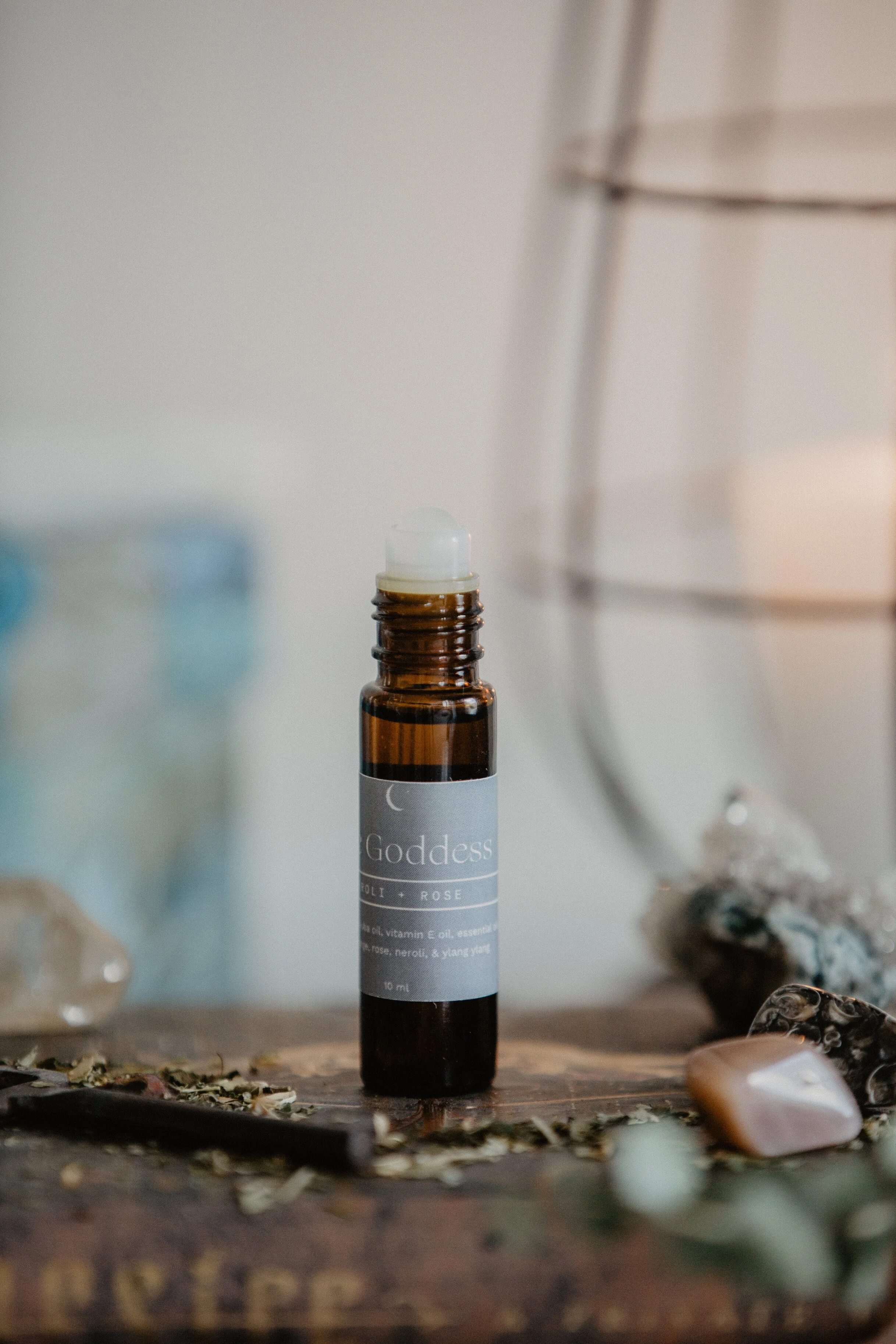 Nile Goddess Ritual Oil Wand Soil Sage Apothecary