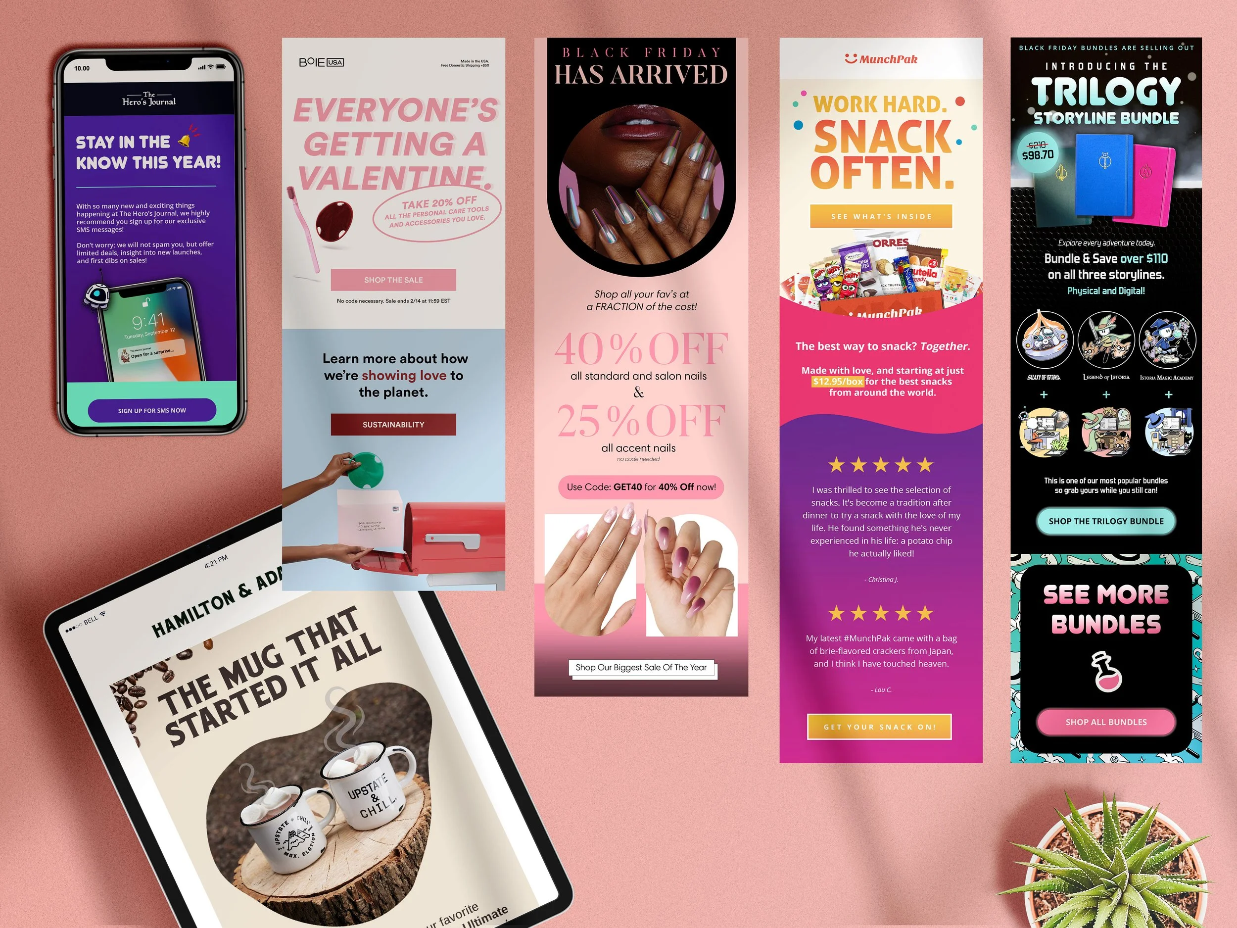 Vibrant Campaign Examples 