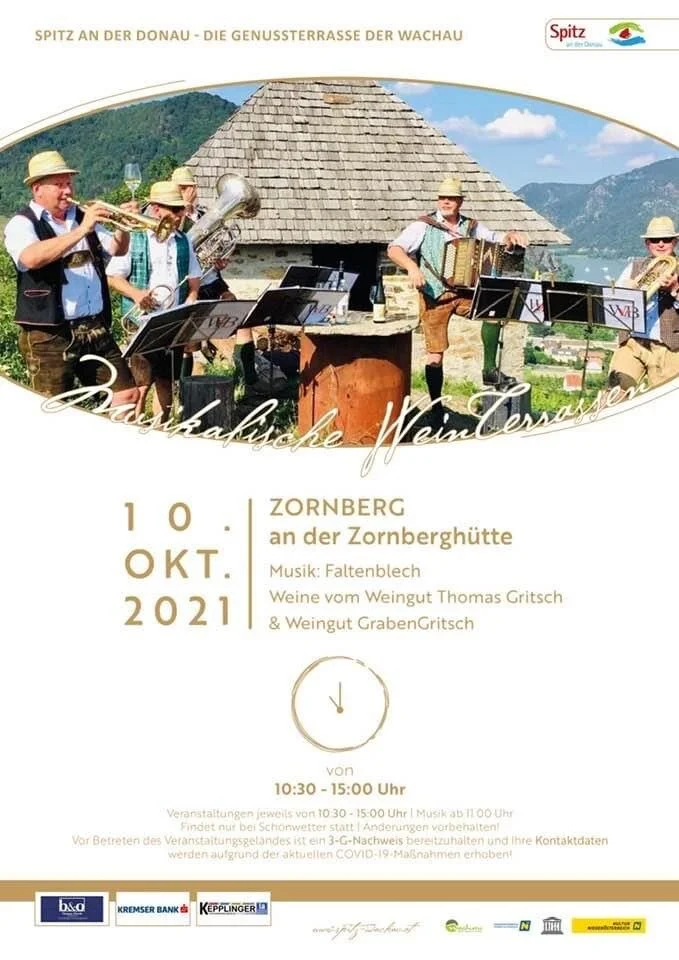 Musikalische Weinterrasse auf der Zornberghütte