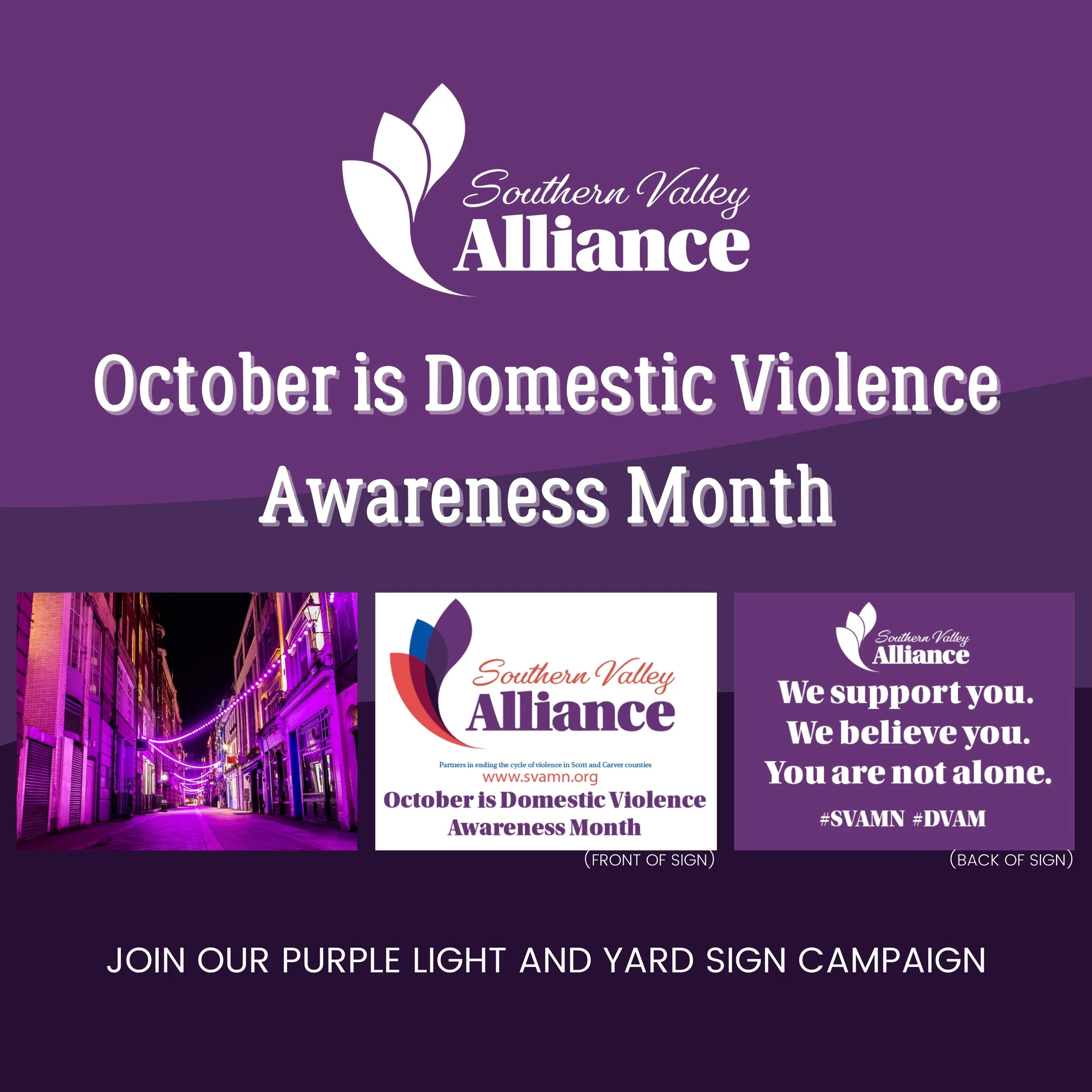 Domestic Violence Awareness Month 2022 - Campaigns 