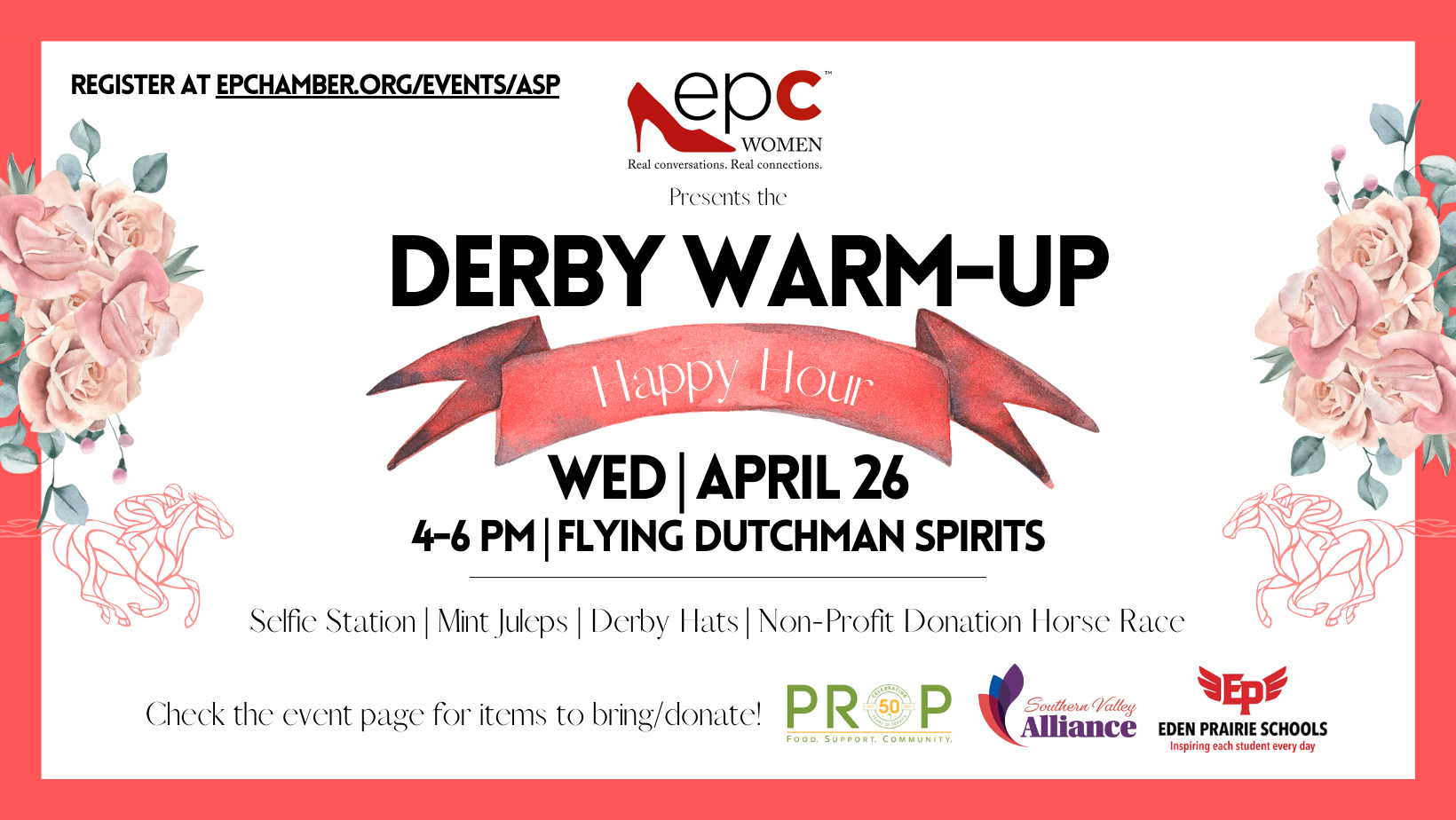 Derby Warm-Up Supporting Local Non-Profits