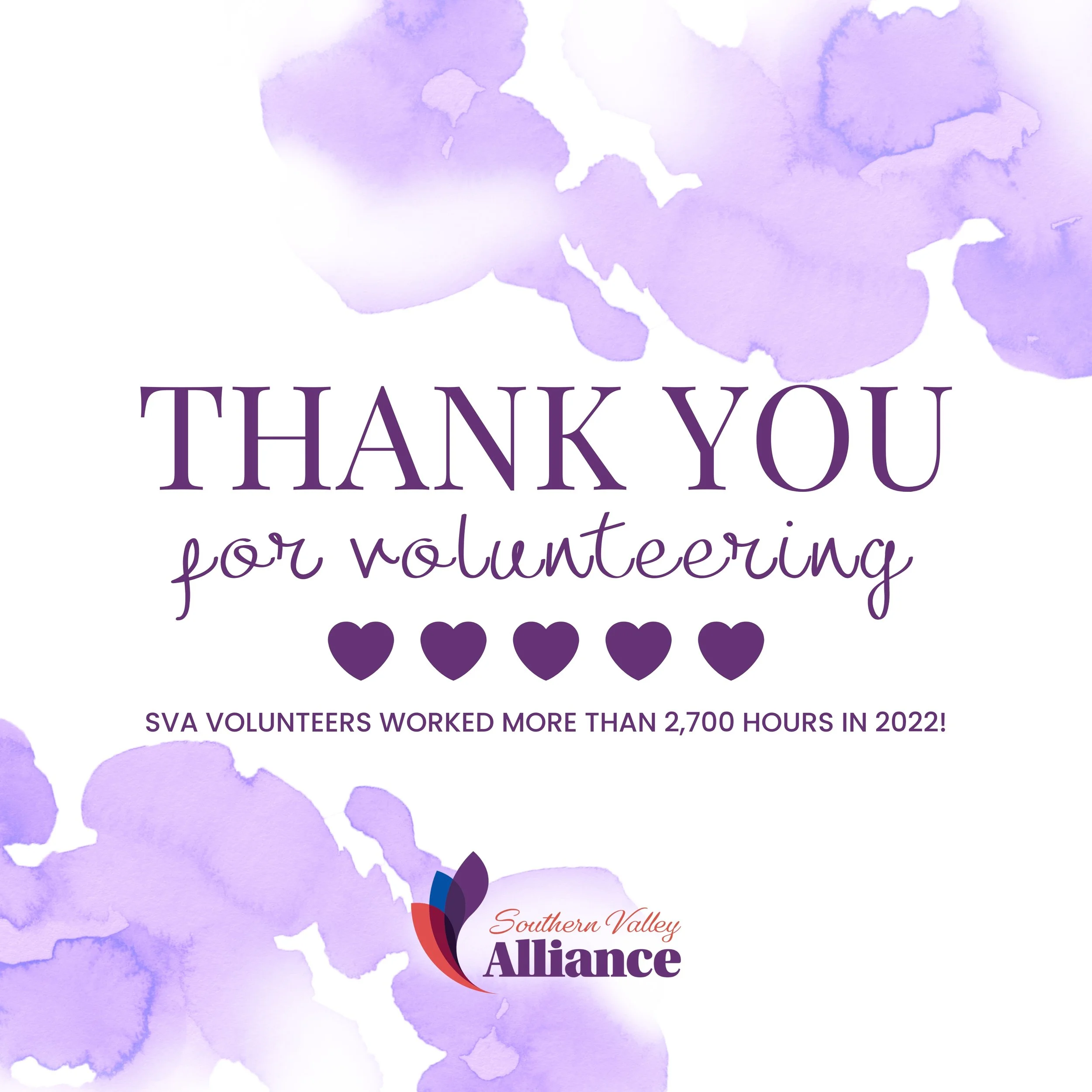 April is Volunteer Appreciation Month