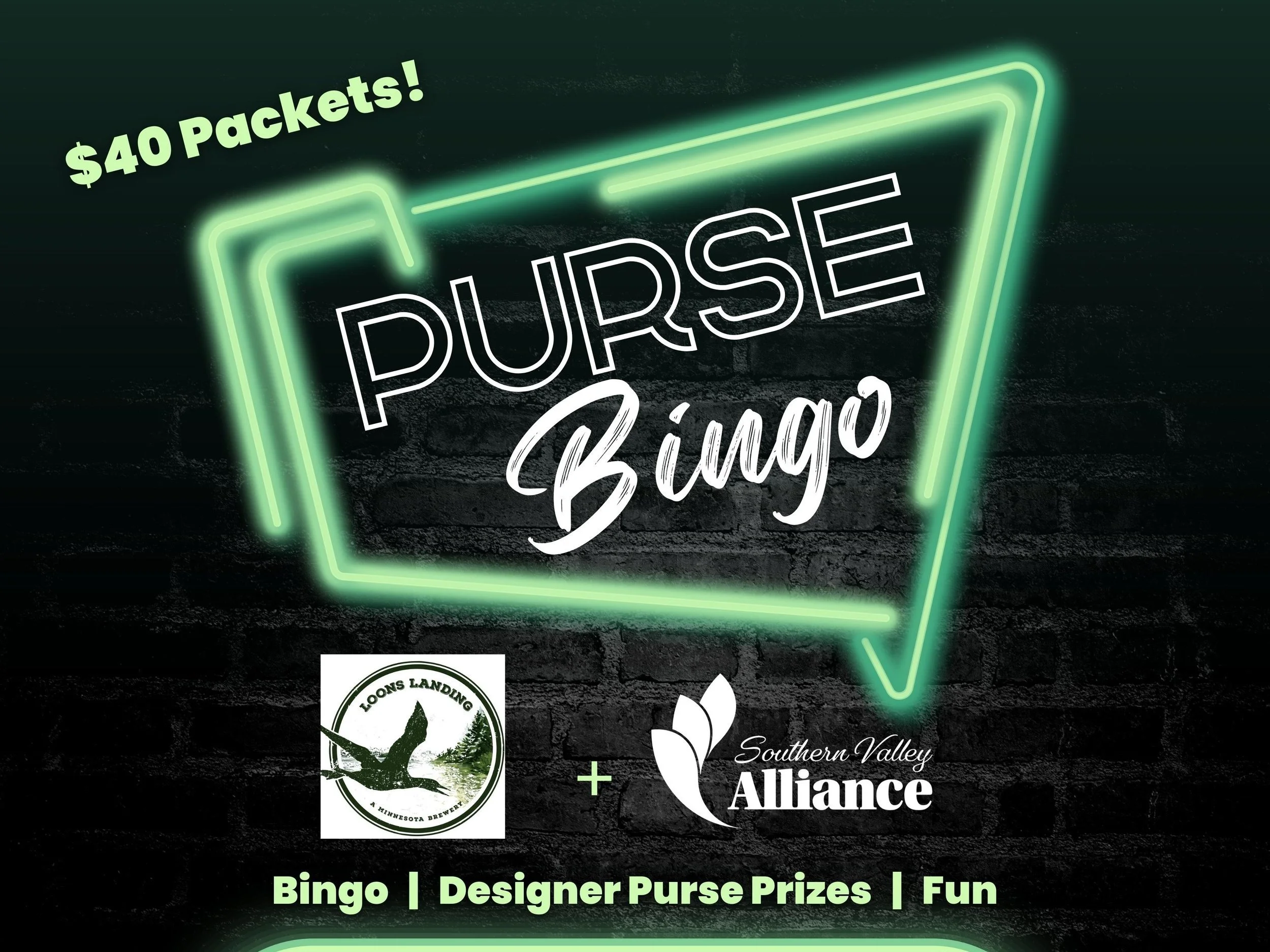 SVA Purse Bingo at Loons Landing Brewery