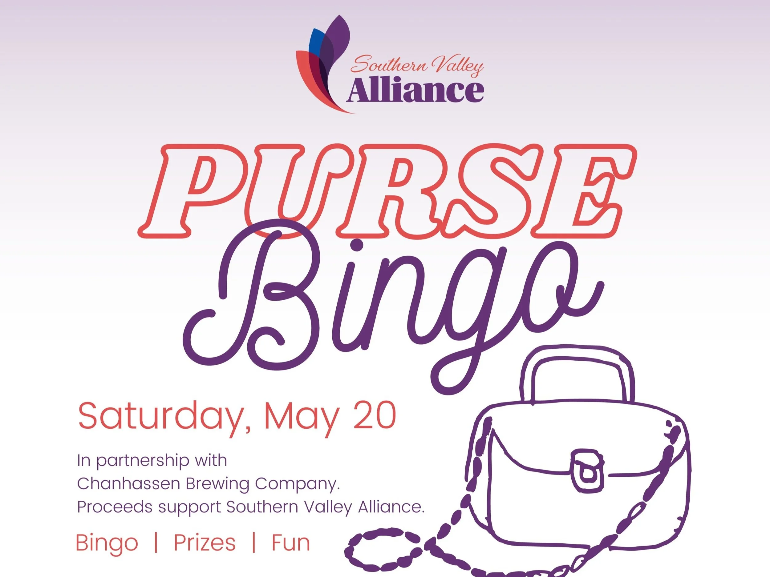 SVA Designer Purse Bingo - May 20th