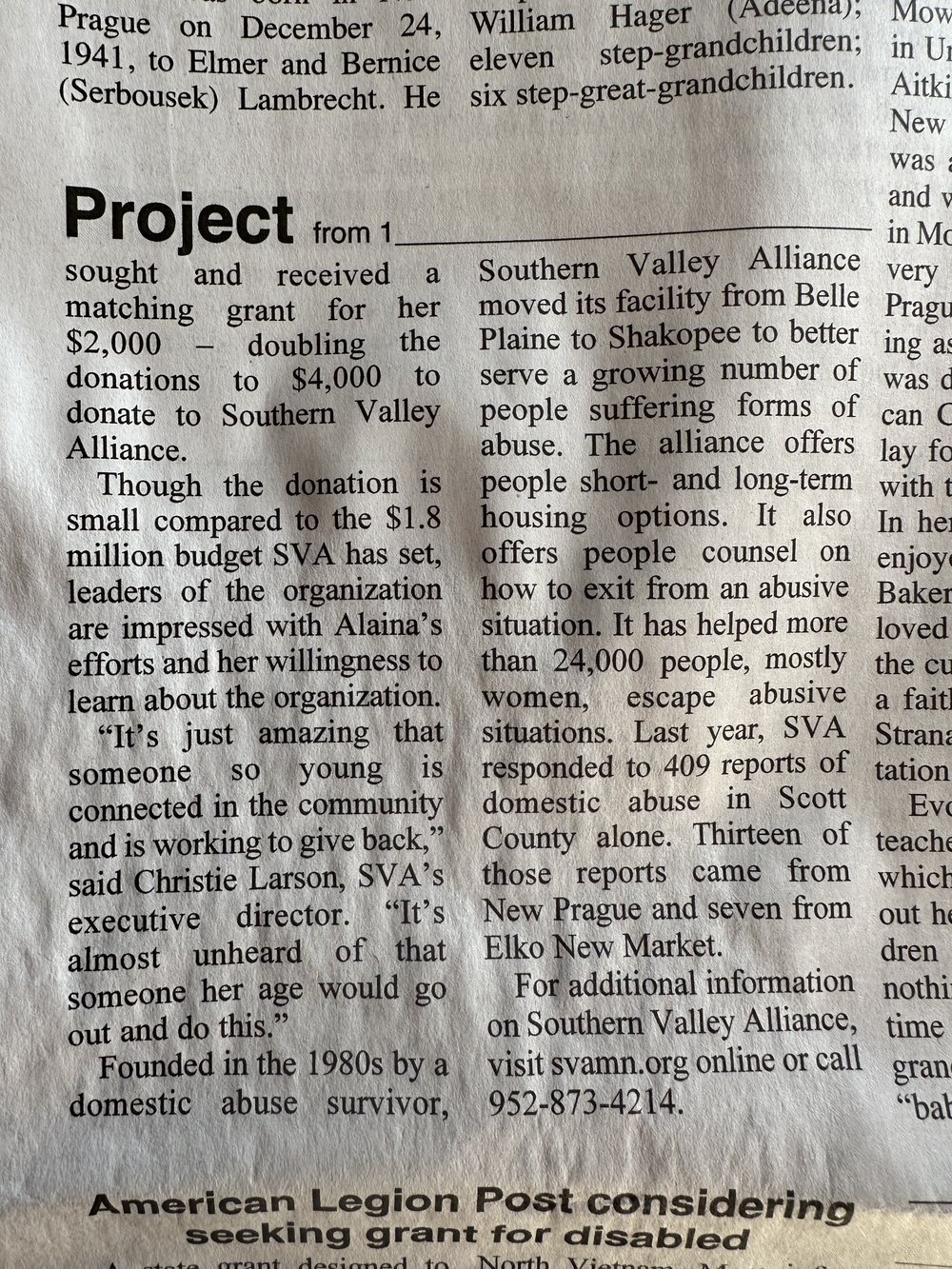 Newspaper article - Part 2-Alaina Bishop.jpg