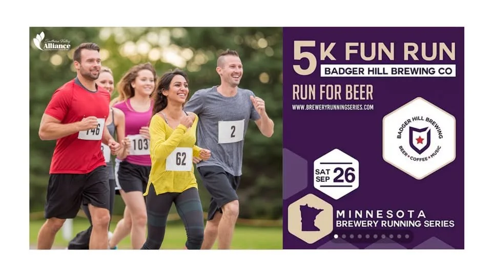 5k Fun Run with Minnesota Brewery Running Series- Badger Hill 