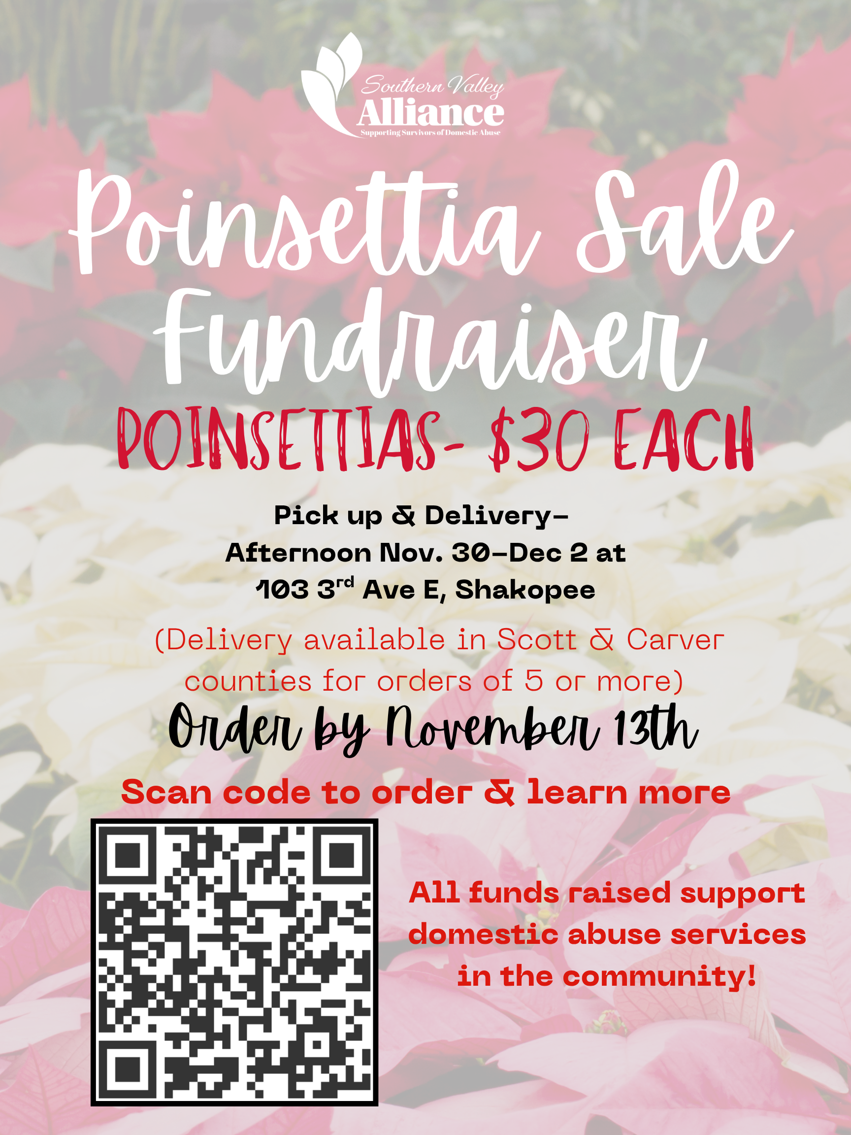 2026 Poinsettia Fundraiser