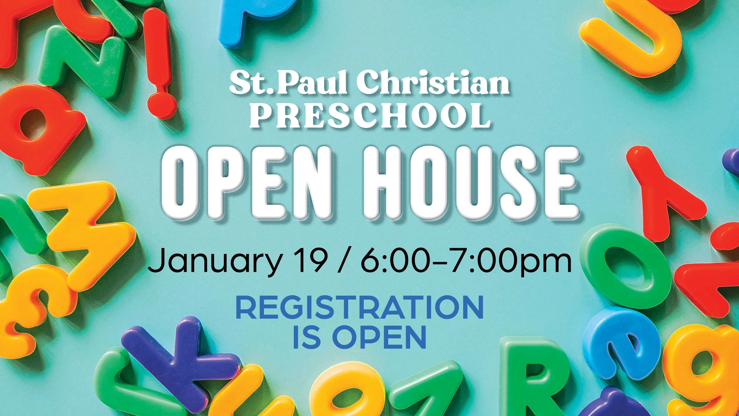Preschool Open House + Registration