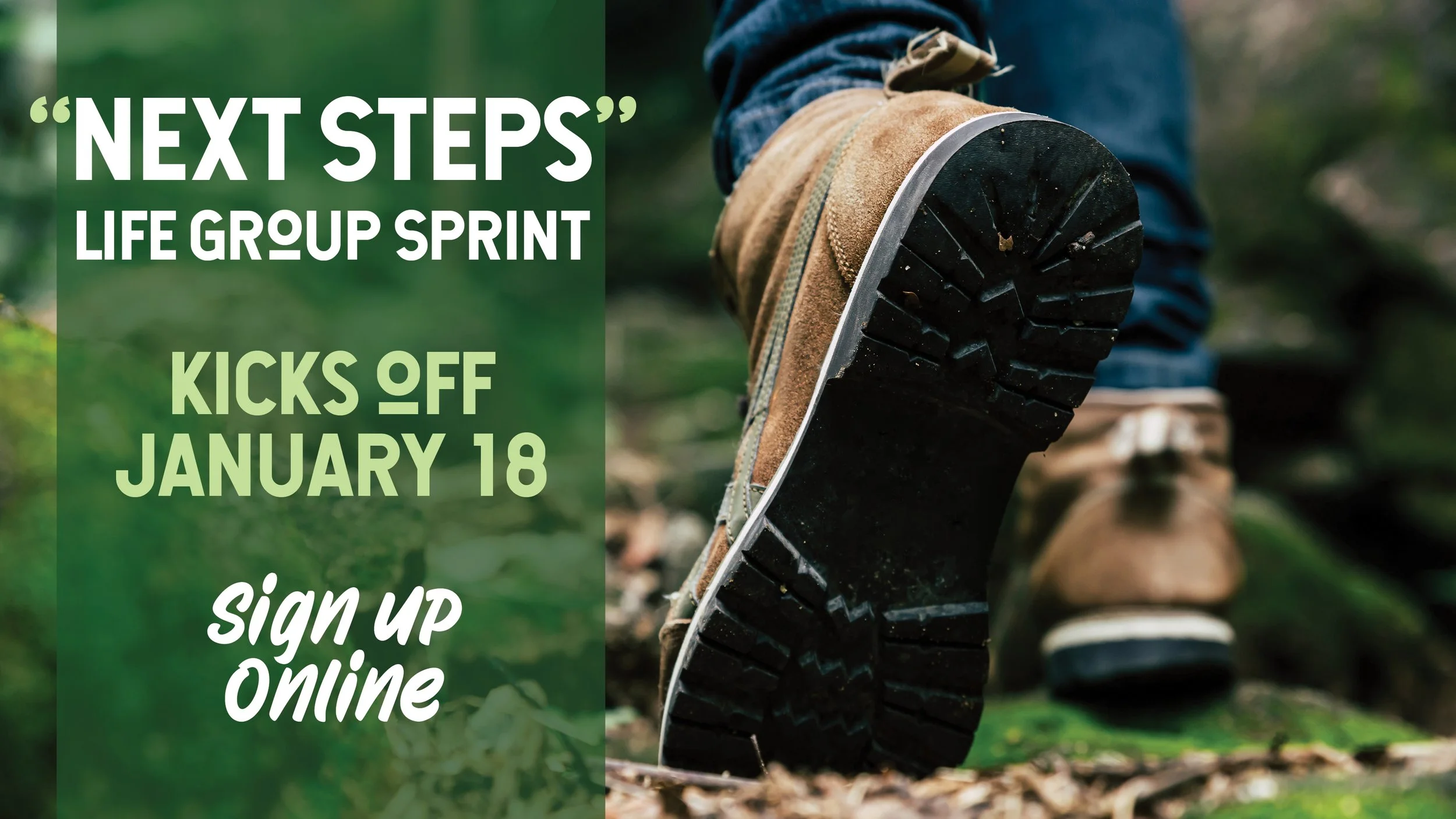 "Next Steps" Life Group Sprint