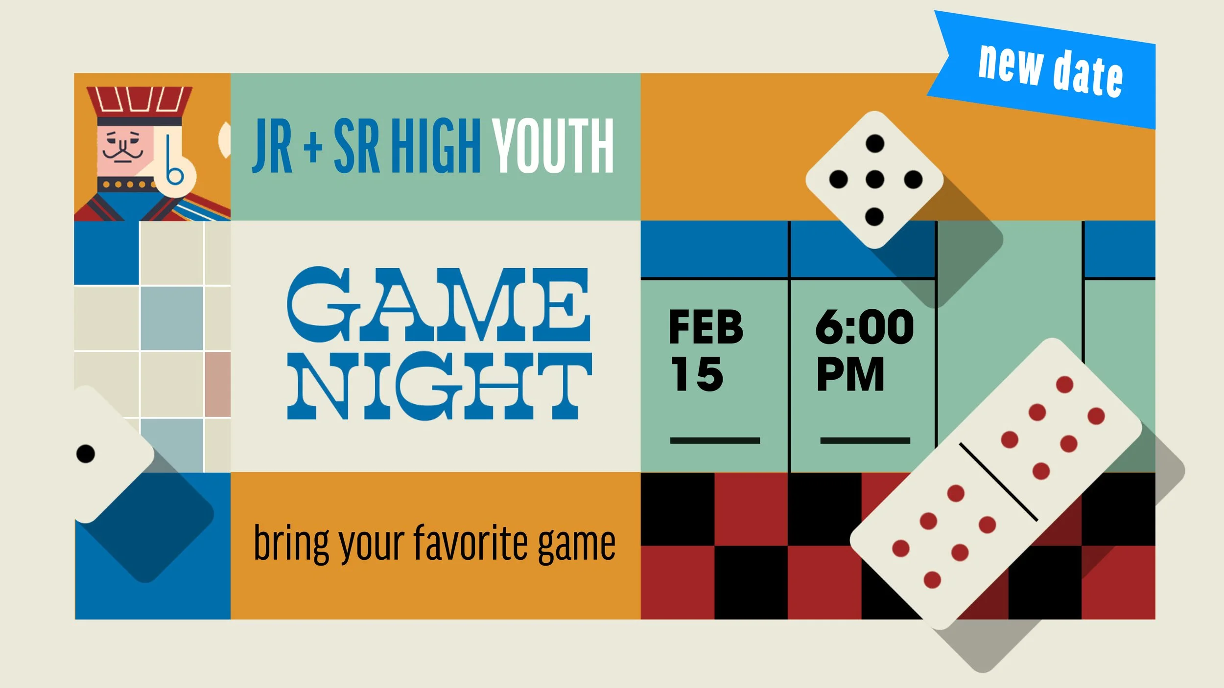 Jr+Sr High Youth — Chill Game Night