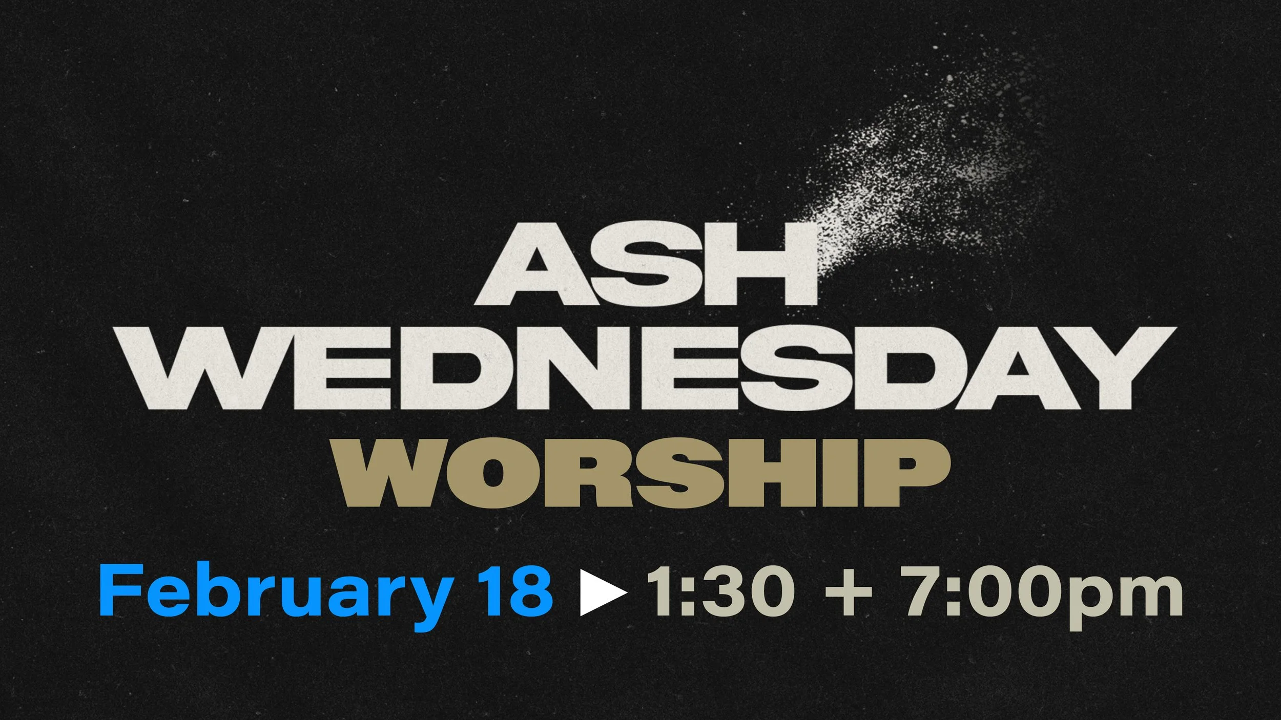 Ash Wednesday Worship