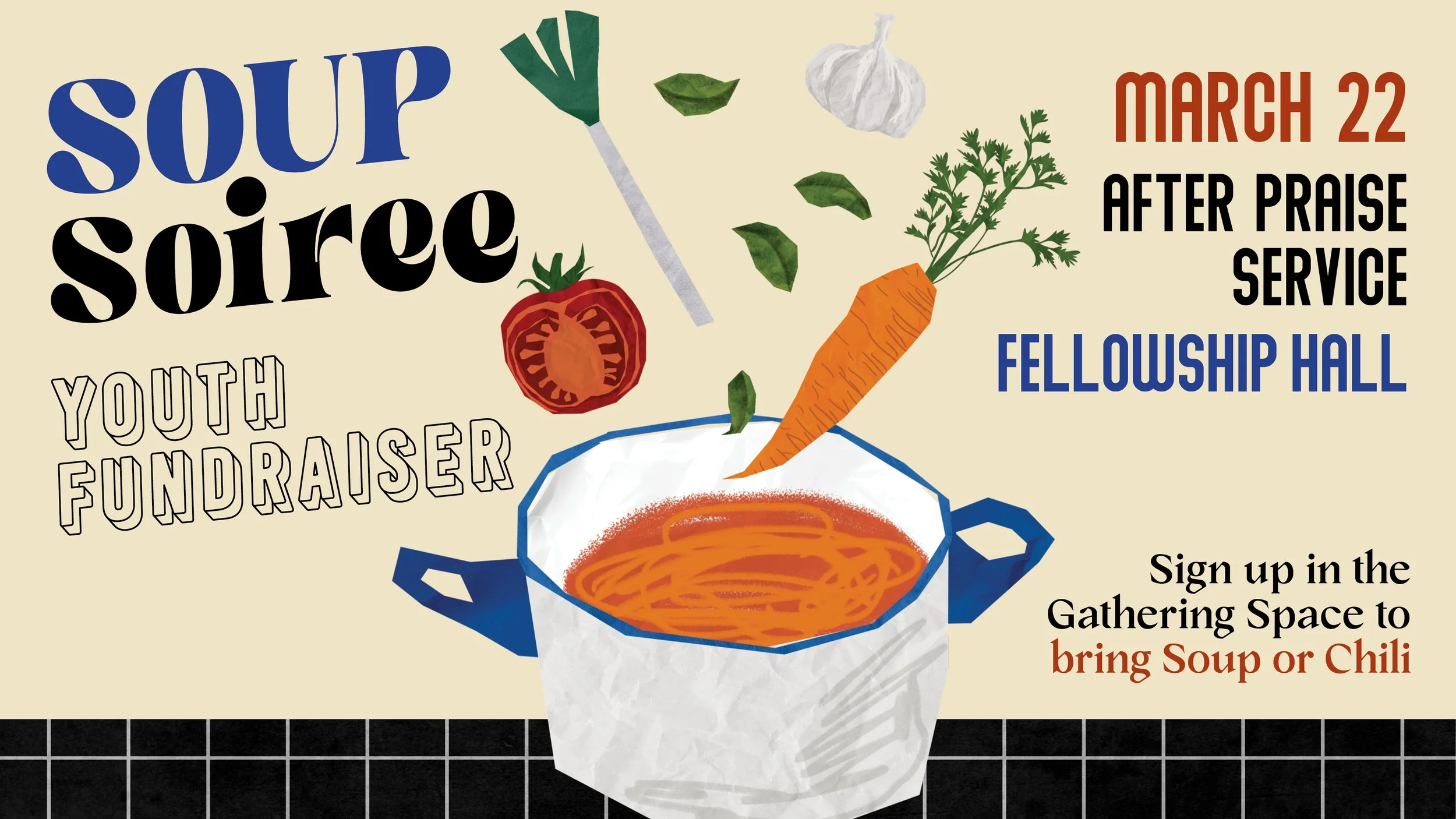 Soup Soiree Youth Fundraiser