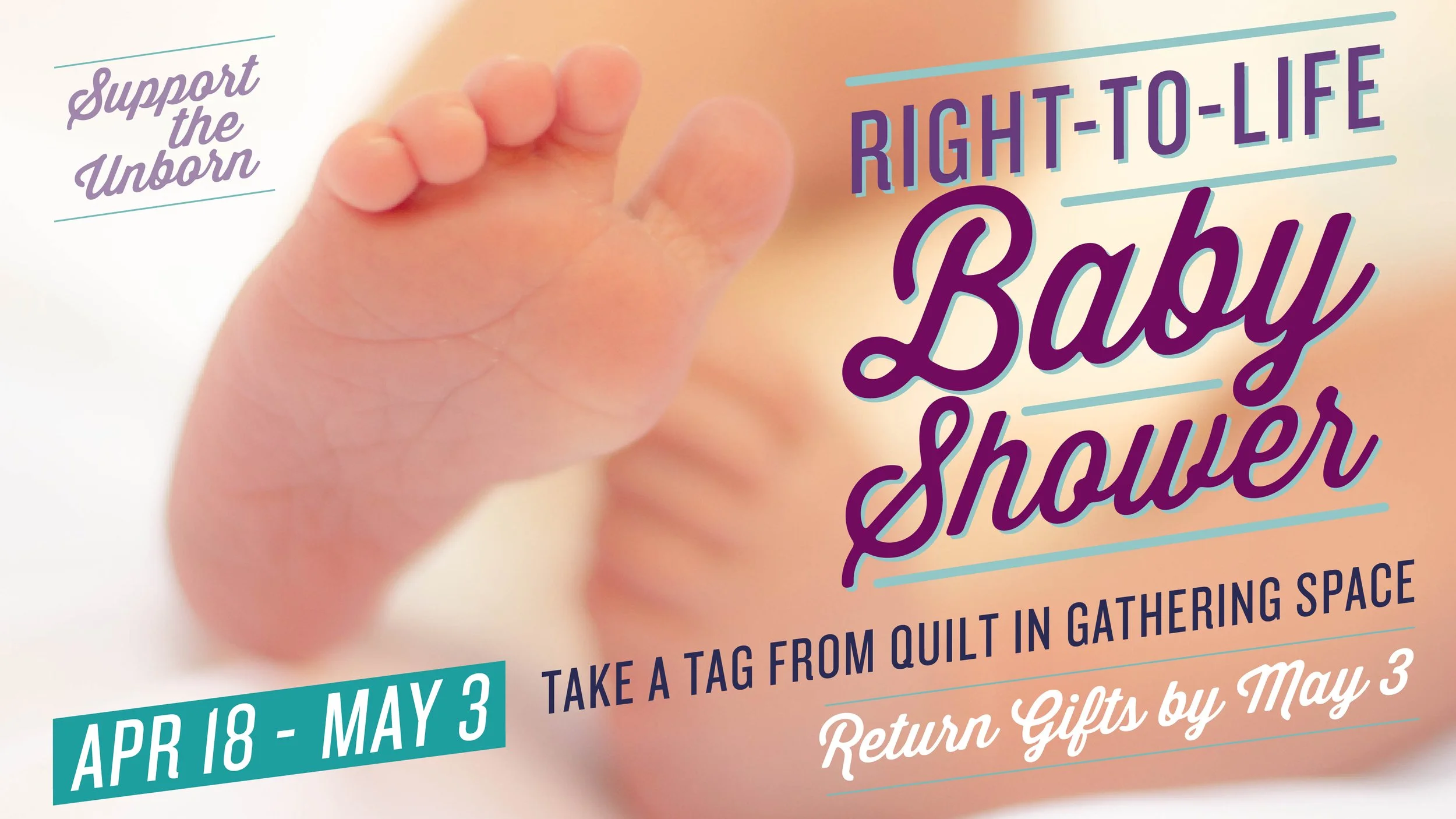 Right to Life Baby Shower