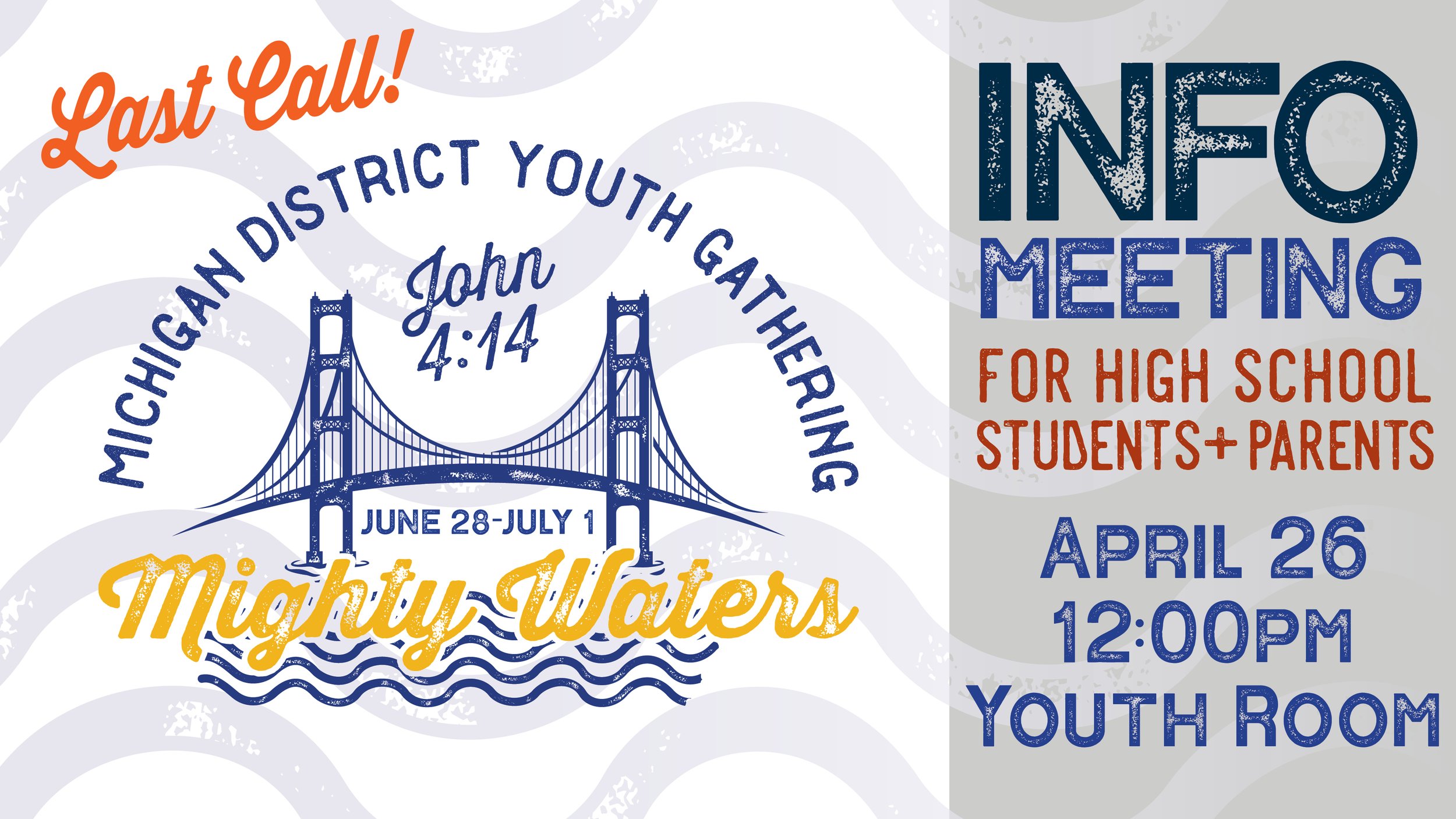 Info Meeting for District Youth Gathering