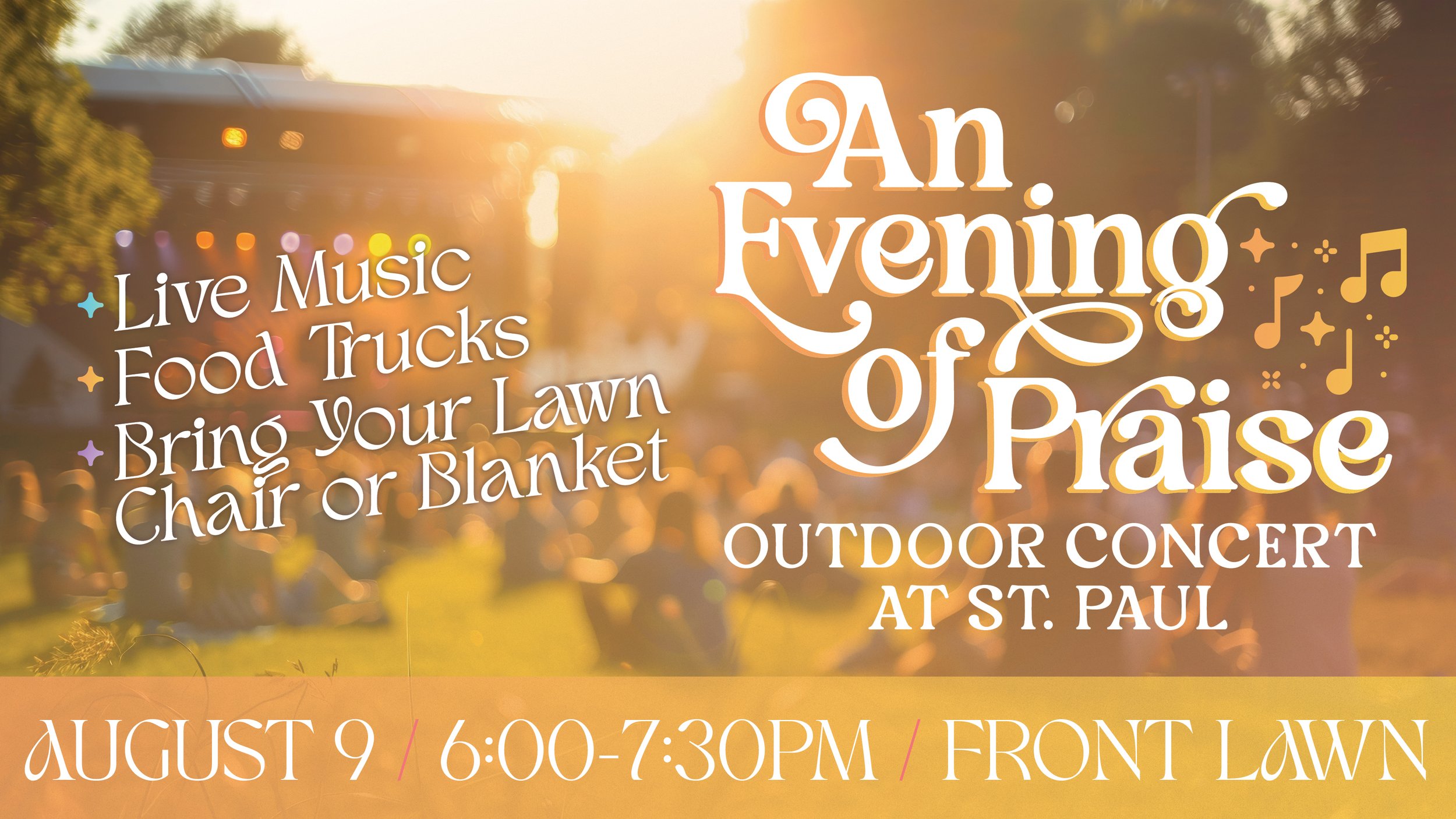 An Evening of Praise Outdoor Concert