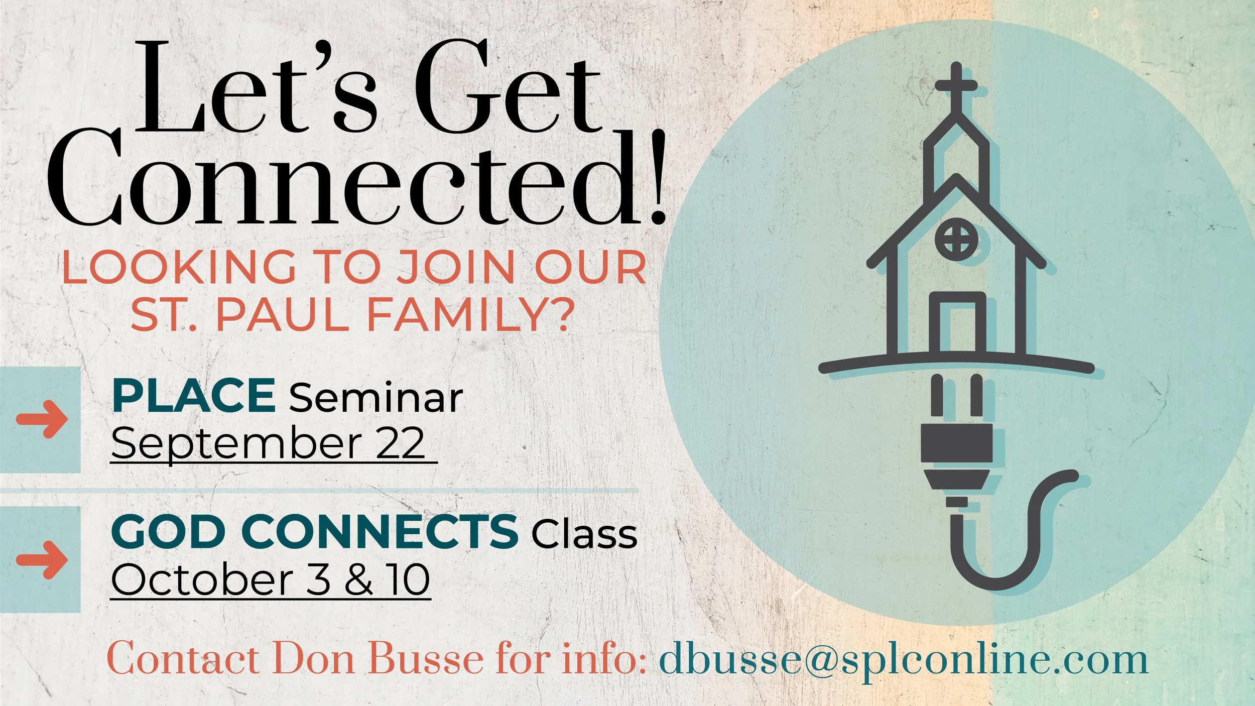 Becoming a Member at St. Paul