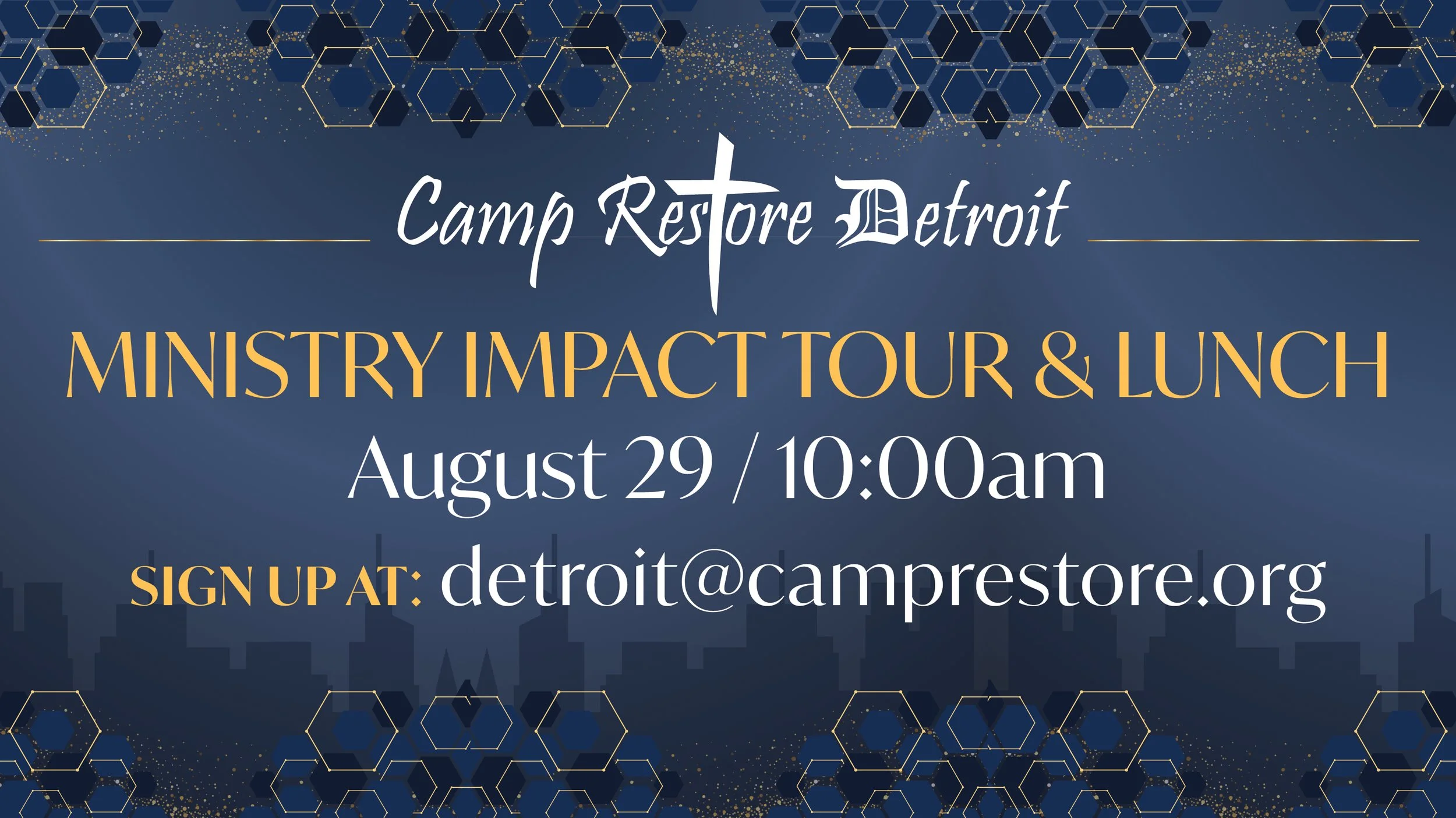 Camp Restore Detroit Tour & Lunch