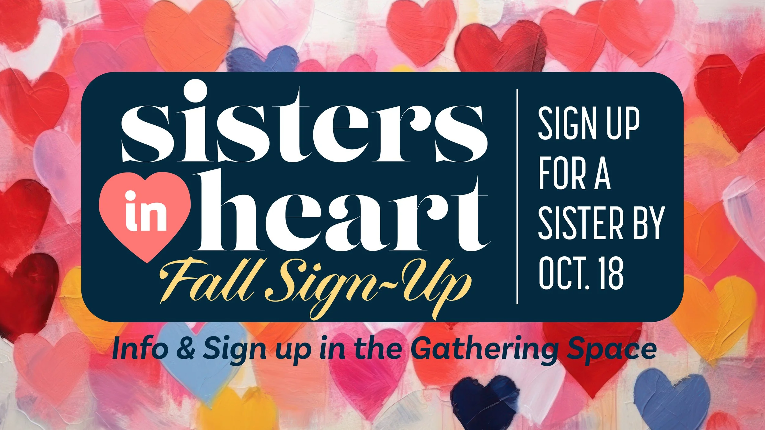 Sisters in Heart Fall Sign up
