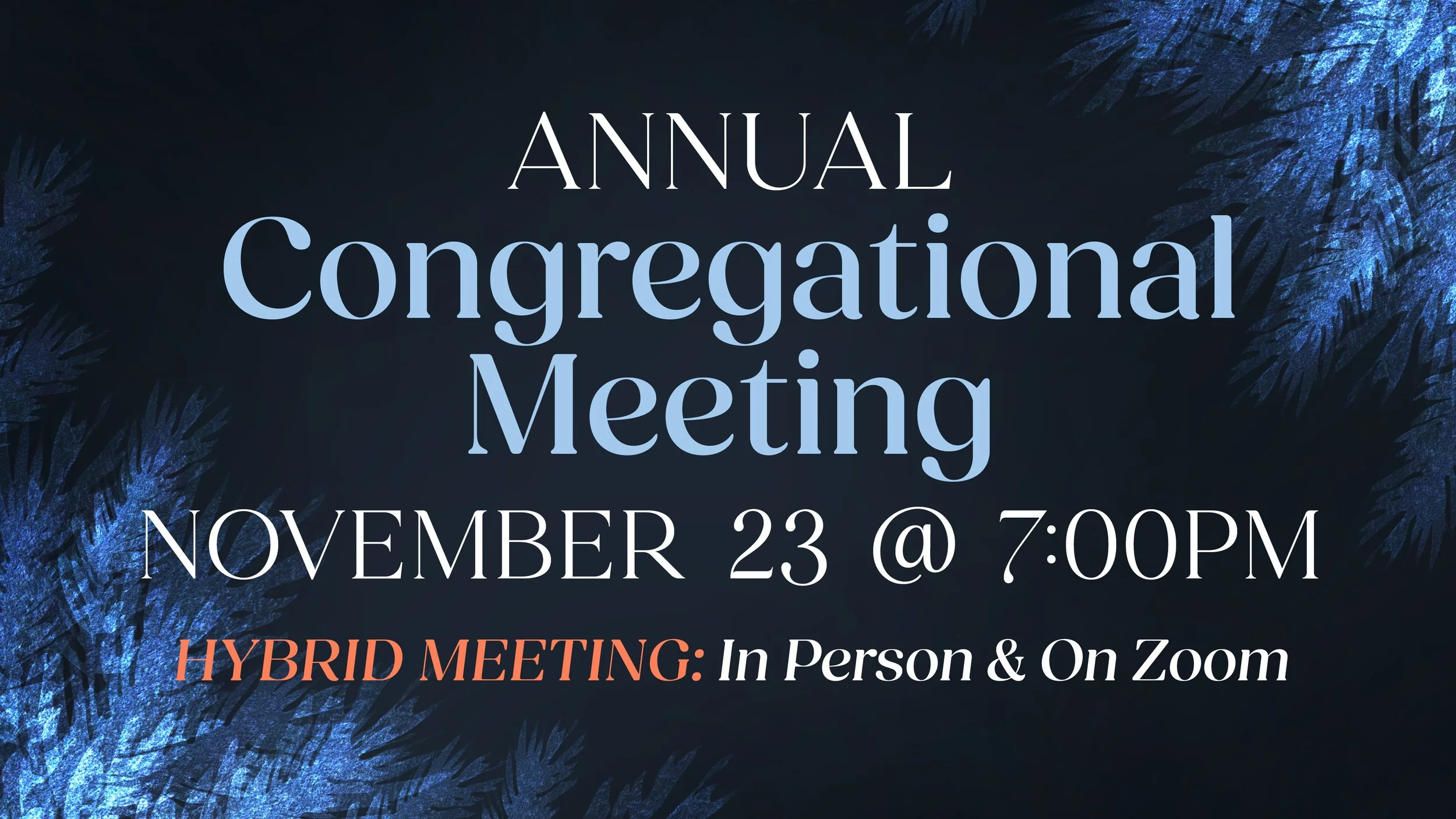 Annual Voters Meeting Assembly