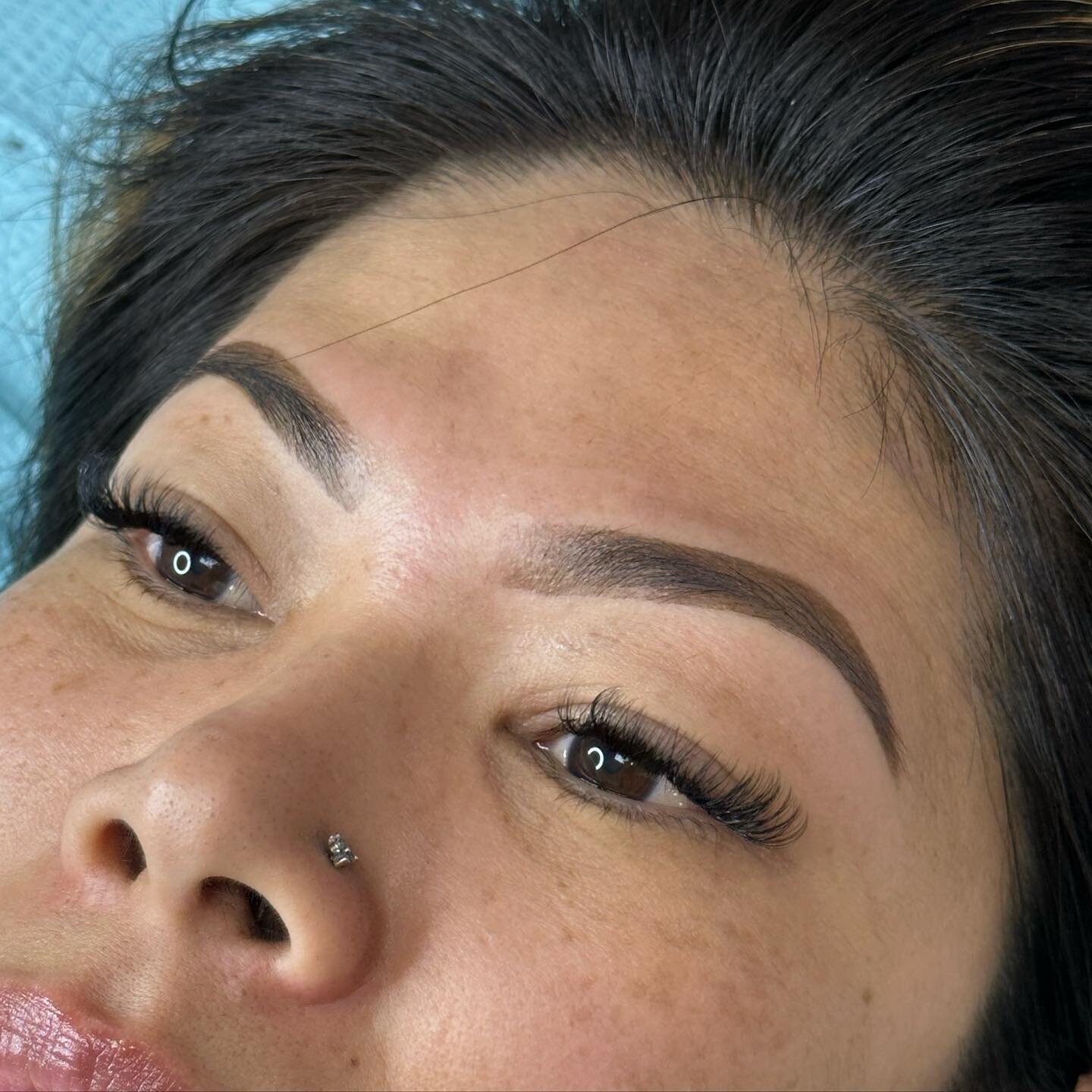 Brow and lash appts available today. Give us a call to see what times are available.