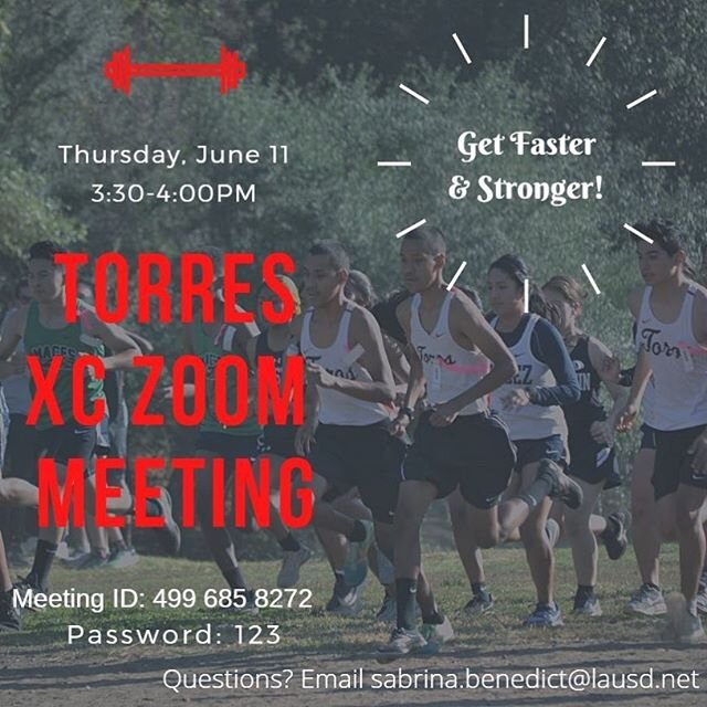 Interested in joint Cross Country next year? Join in on Zoom on Thursday with your coaches to learn more!