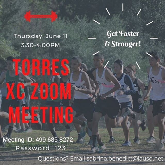 Interested in joint Cross Country next year? Join in on Zoom on Thursday with your coaches to learn more!