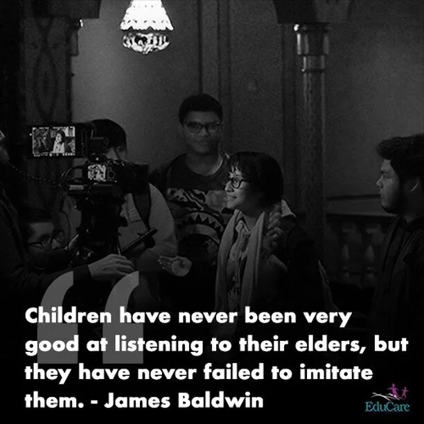&ldquo;Children have never been very good at listening to their elders, but they have never failed to imitate them.&rdquo; - James Baldwin
Of gay writer James Baldwin, author Michael Ondaatje famously said, &quot;If Van Gogh was our 19th-century arti
