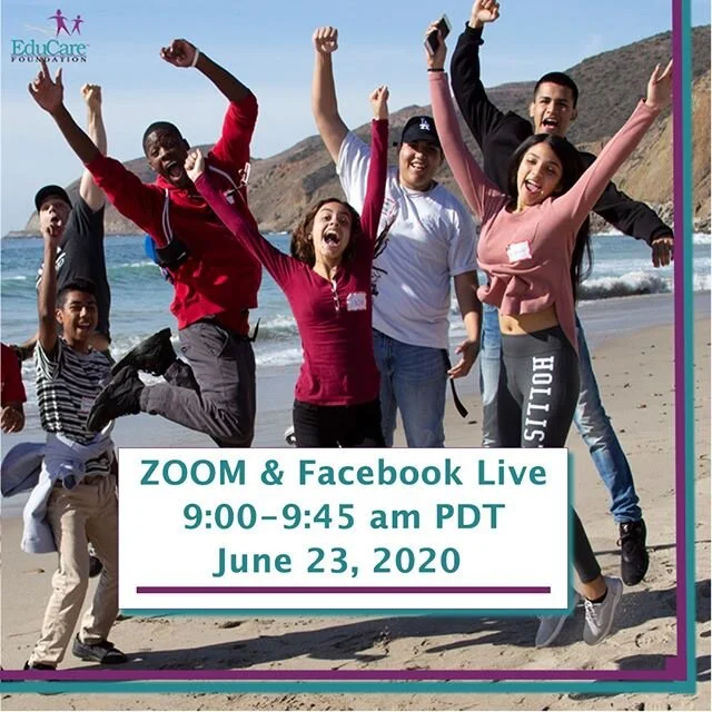 You are warmly invited to join us on Zoom or Facebook Live! You'll meet some of EduCare's students, educators, mentors, staff and donors, speaking to the value that EduCare has brought to their lives, their families, and their communities. This will 