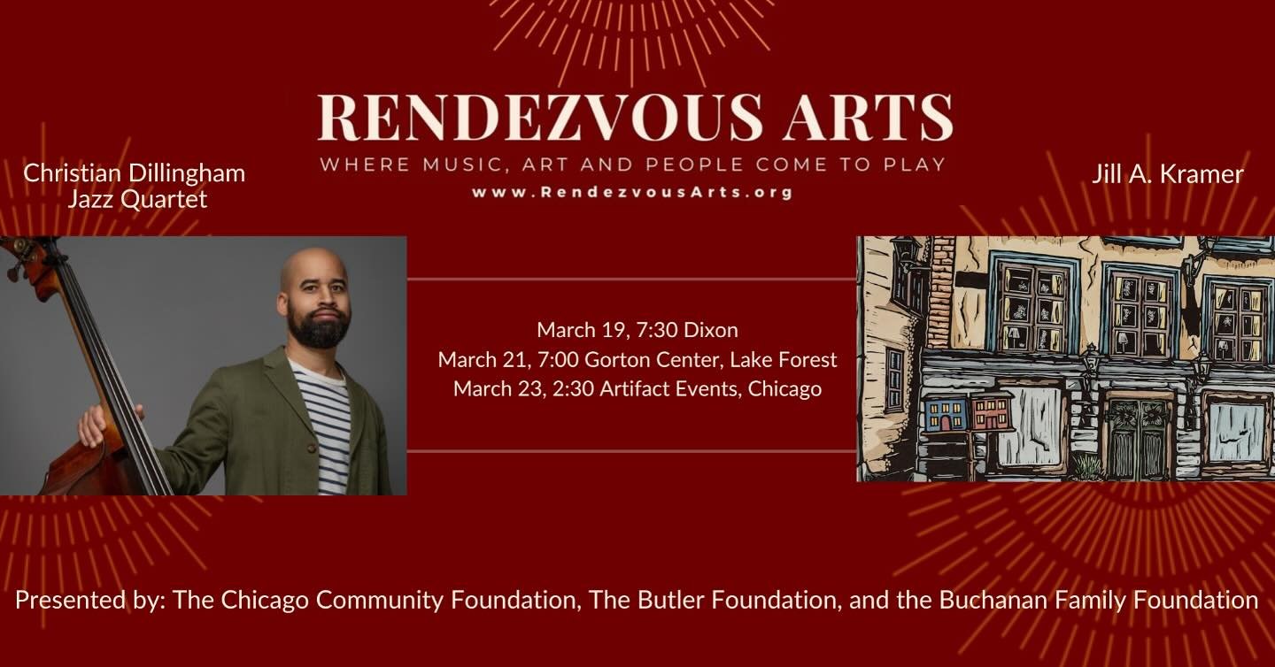 Hey music &amp; art lovers&hellip;there are still tickets available for the shows this week!  #musicandart #cdhambass #rendezvousarts #thingstodoinchicago #chimerapress #chimerapressstudios