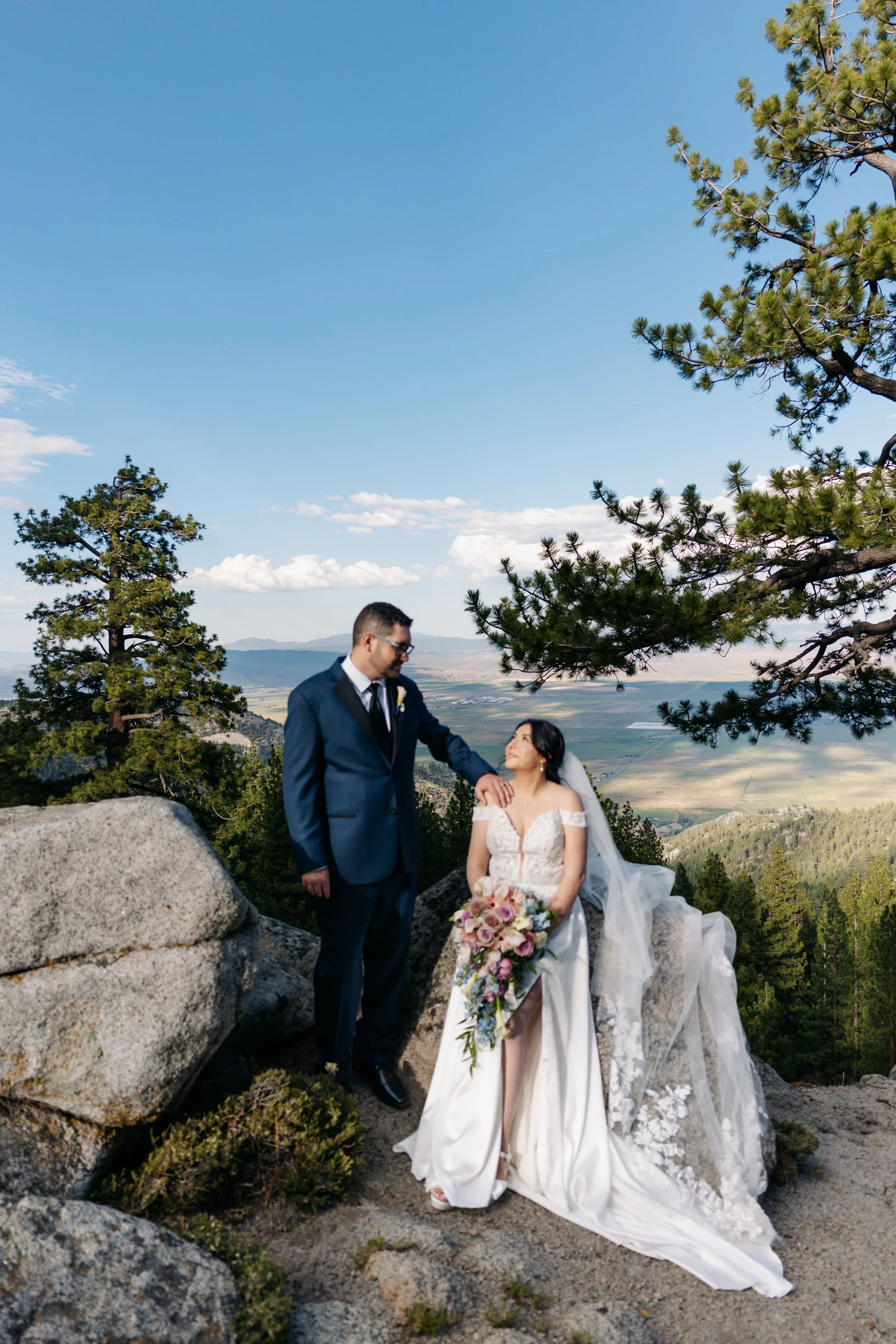 Lake Tahoe wedding 