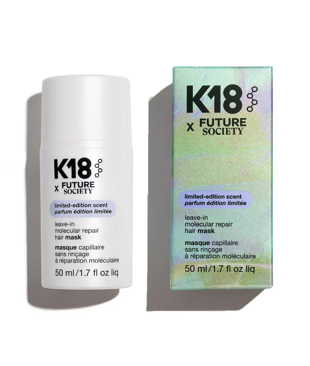 K18 x future society hair mask