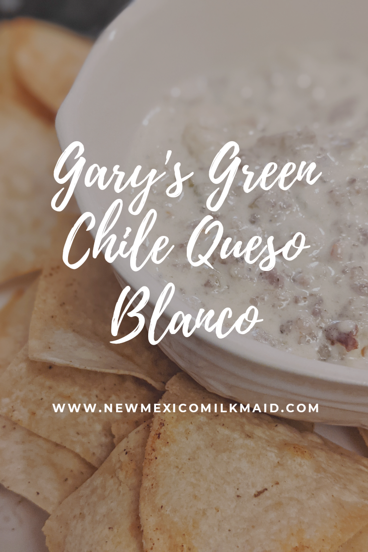 Gary’s Green Chile Queso Blanco — Tara Vander Dussen