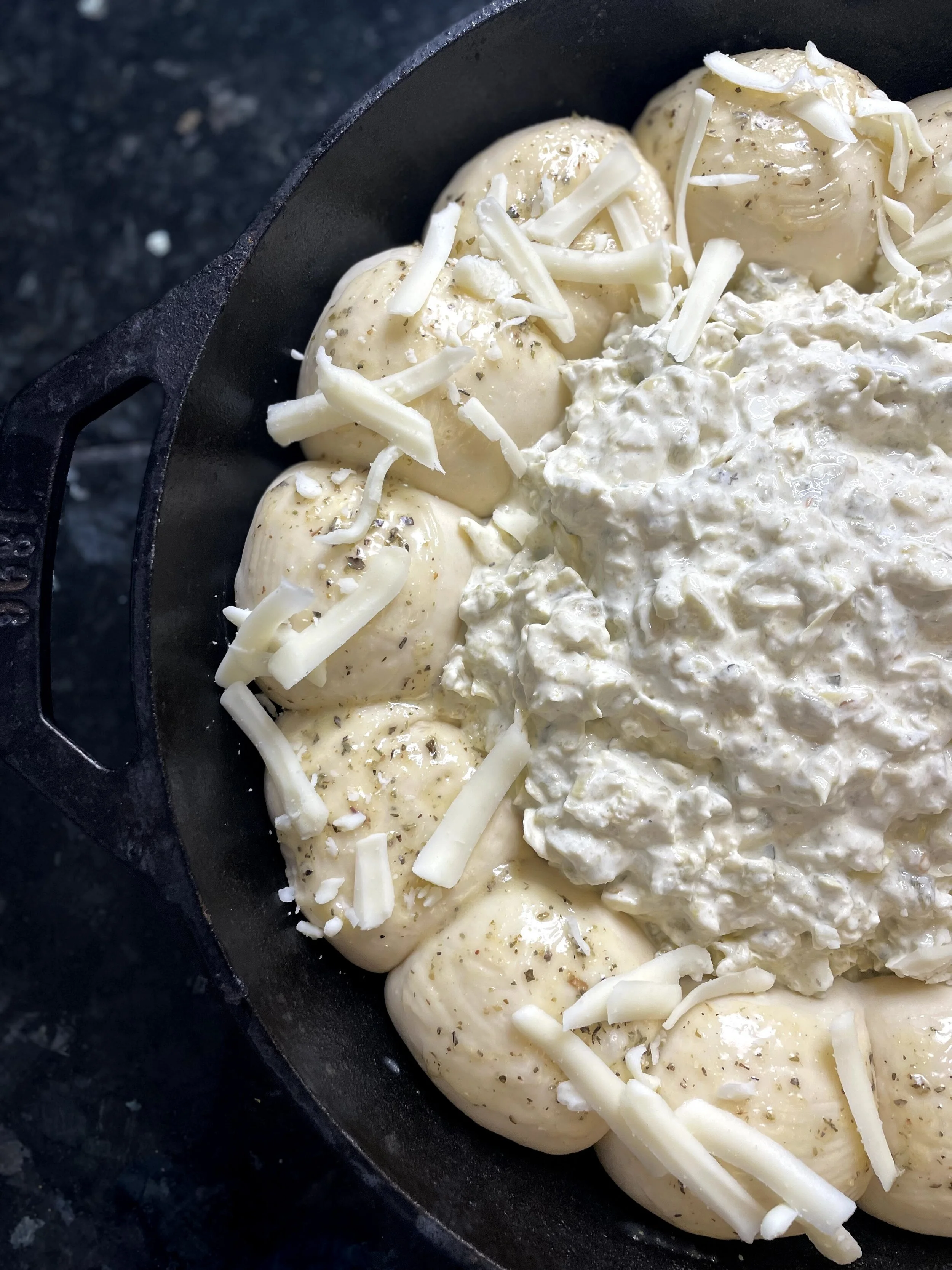 Cast Iron Queso with Buttery Rolls — Tara Vander Dussen