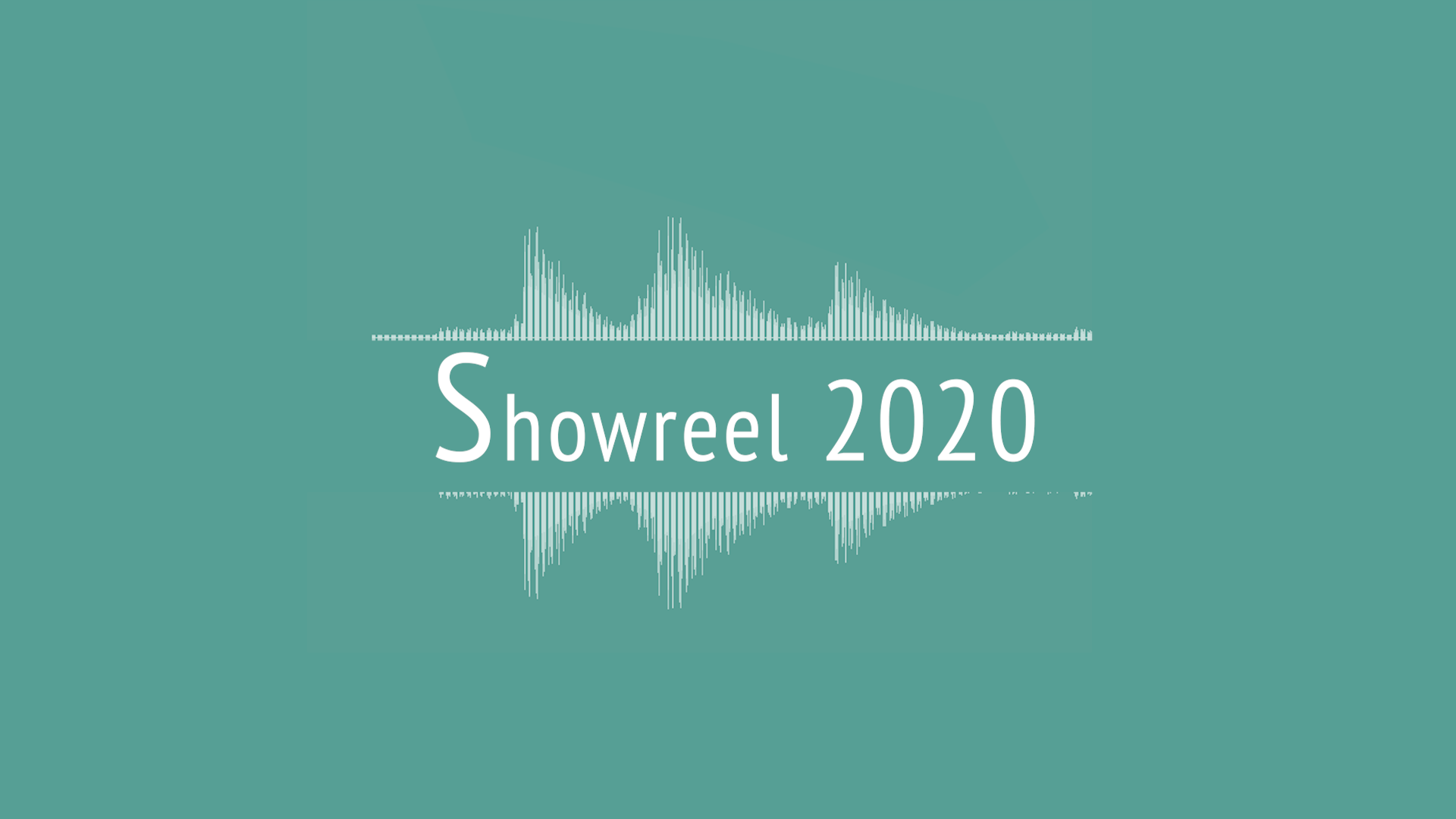 CSS Sound Design Reel