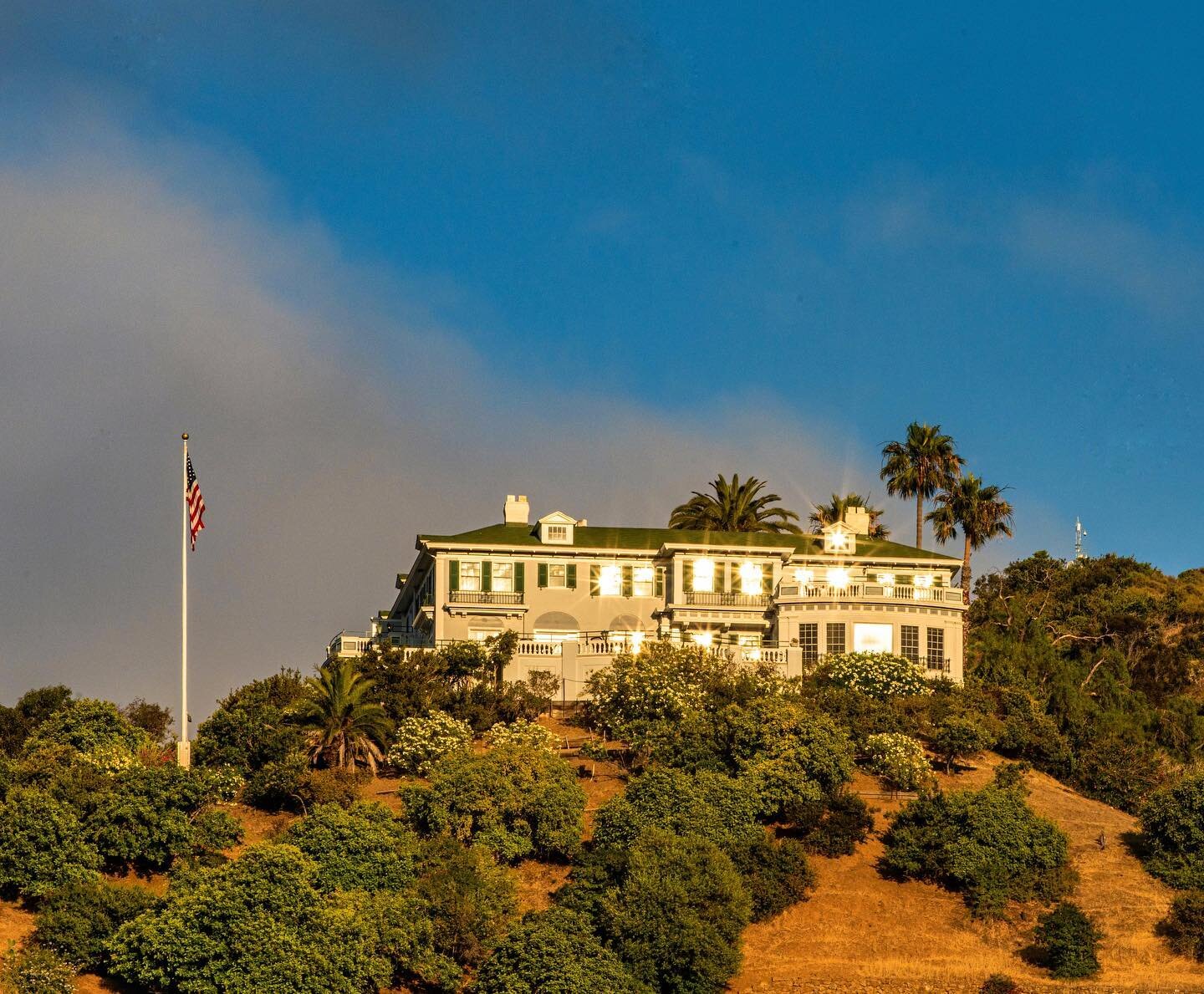The William Wrigley Jr. Summer Cottage, or &quot;Mount Ada&quot;, is a historic residence located at 76 Wrigley Road in Avalon, on Santa Catalina Island, California. It was the former summer mansion and gardens of William Wrigley Jr. (1861&ndash;1932