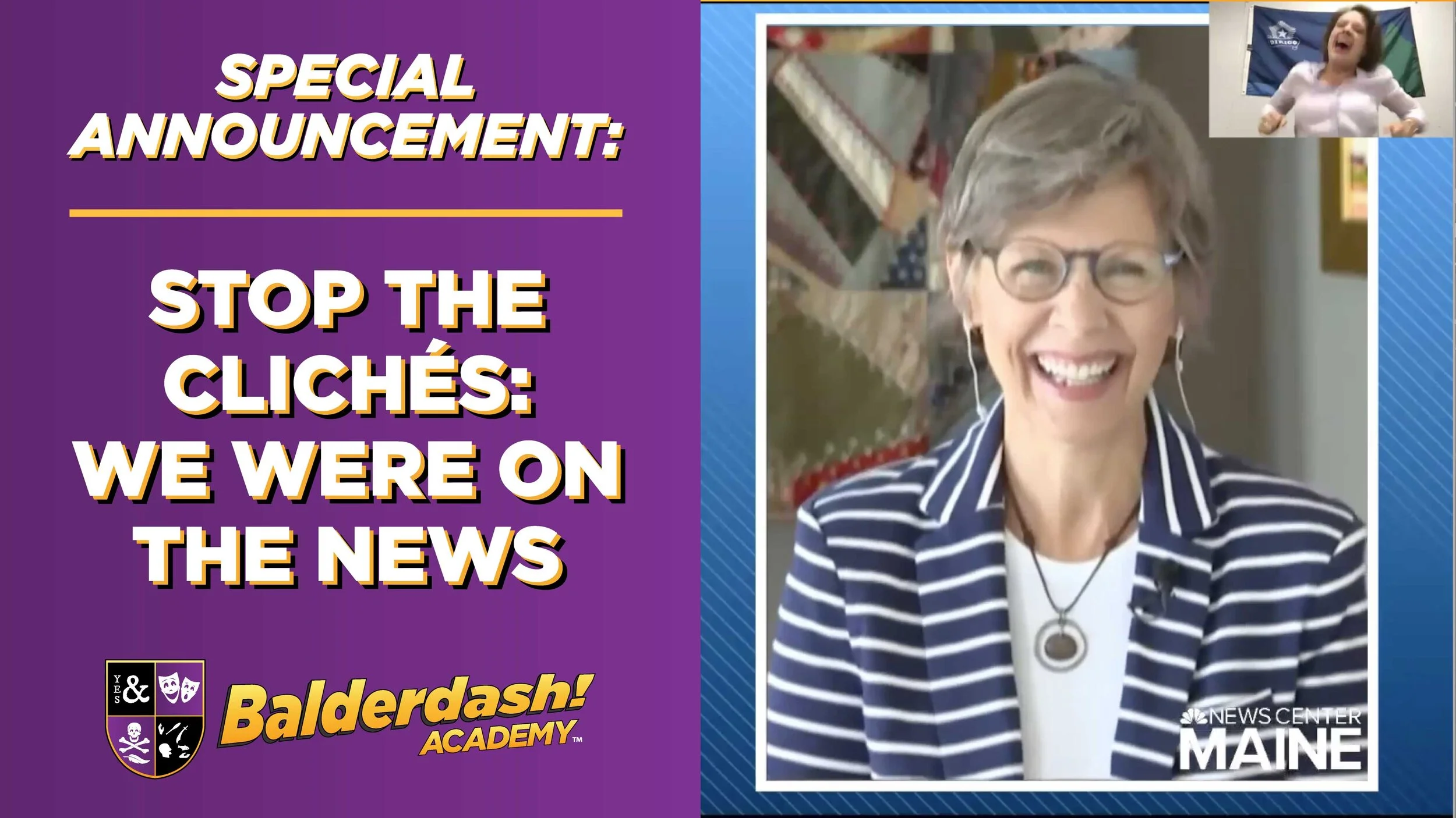 Stop the Clichés: We Were on the News