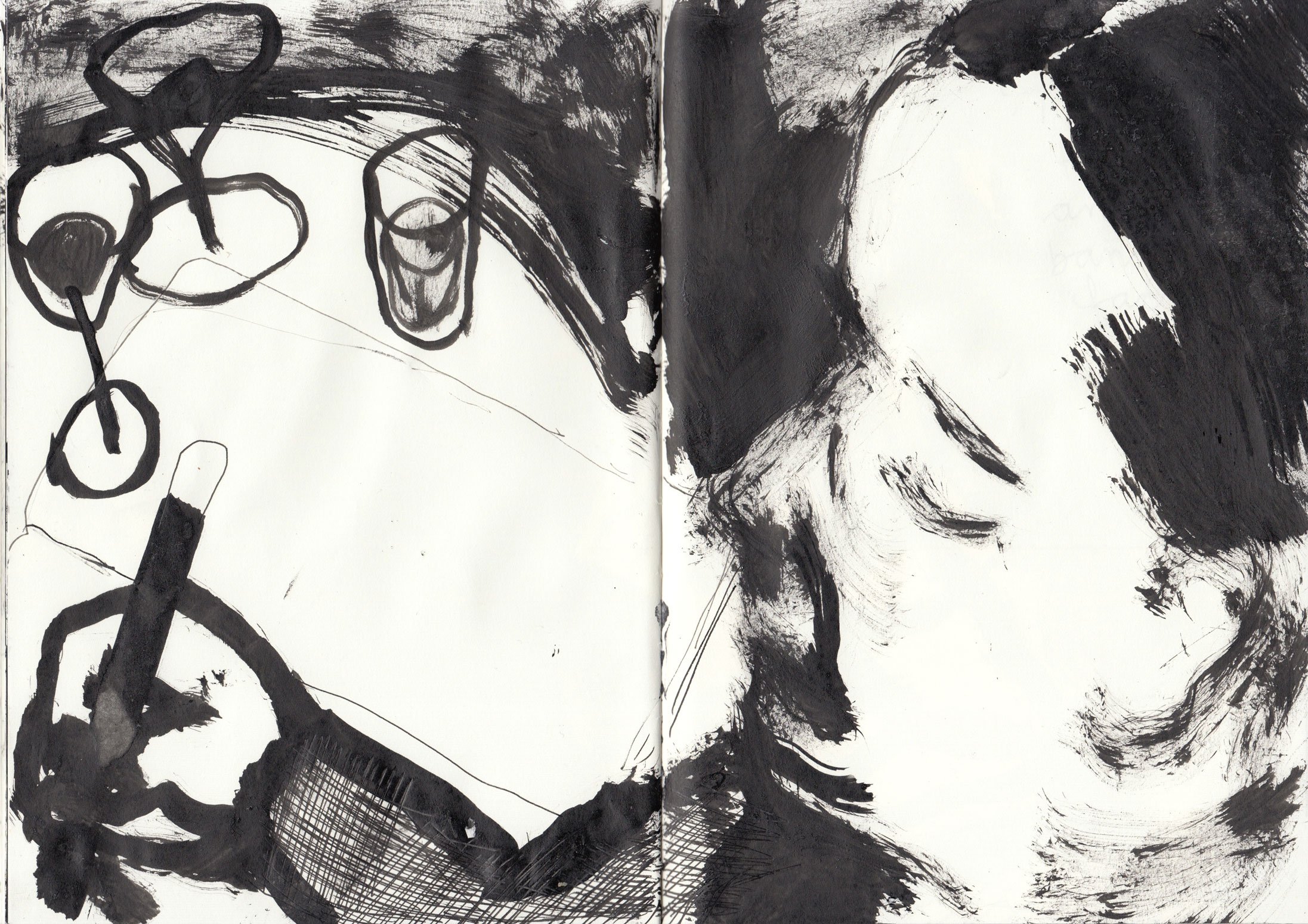  Sketchbook page Jazz Club l 