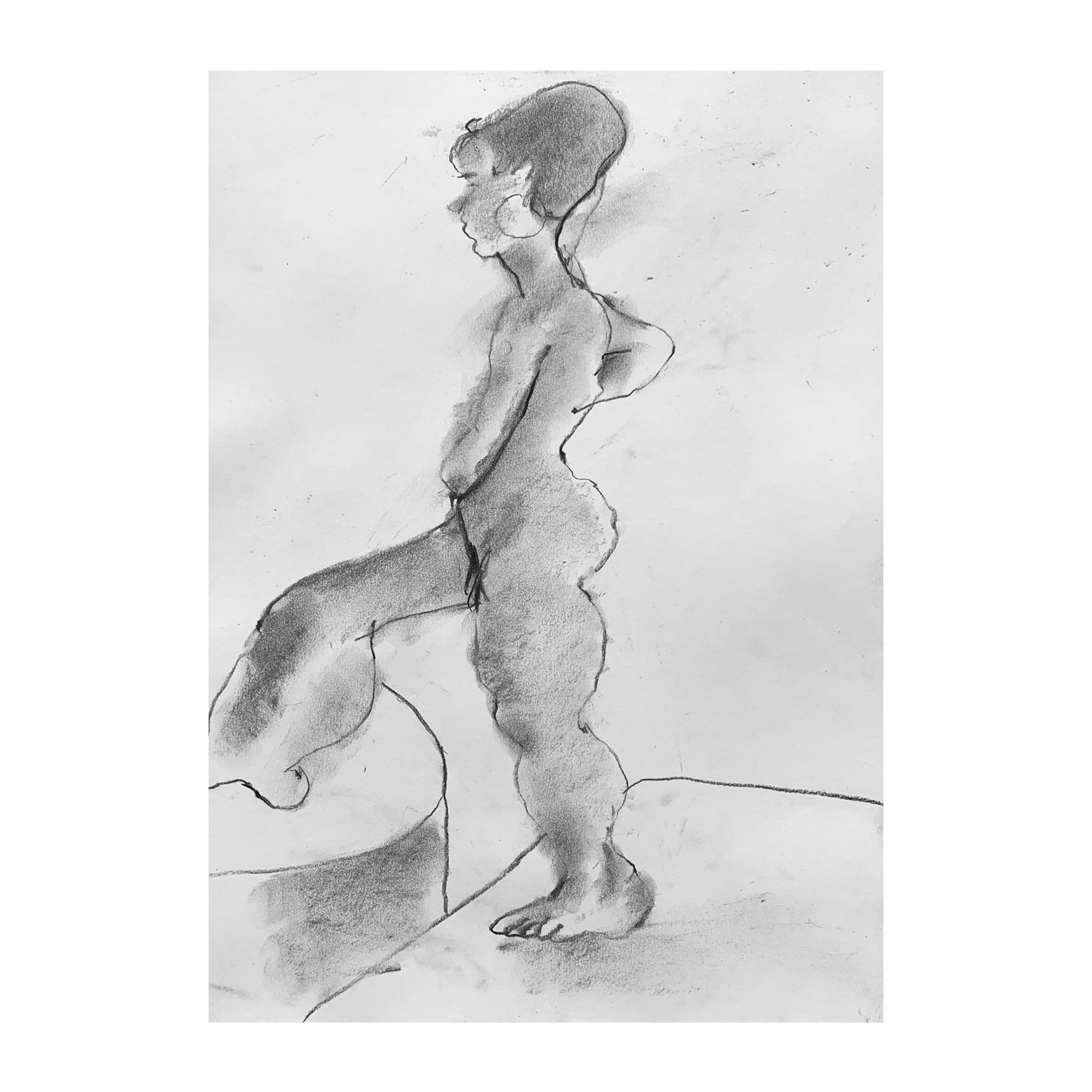 Charcoal in motion V