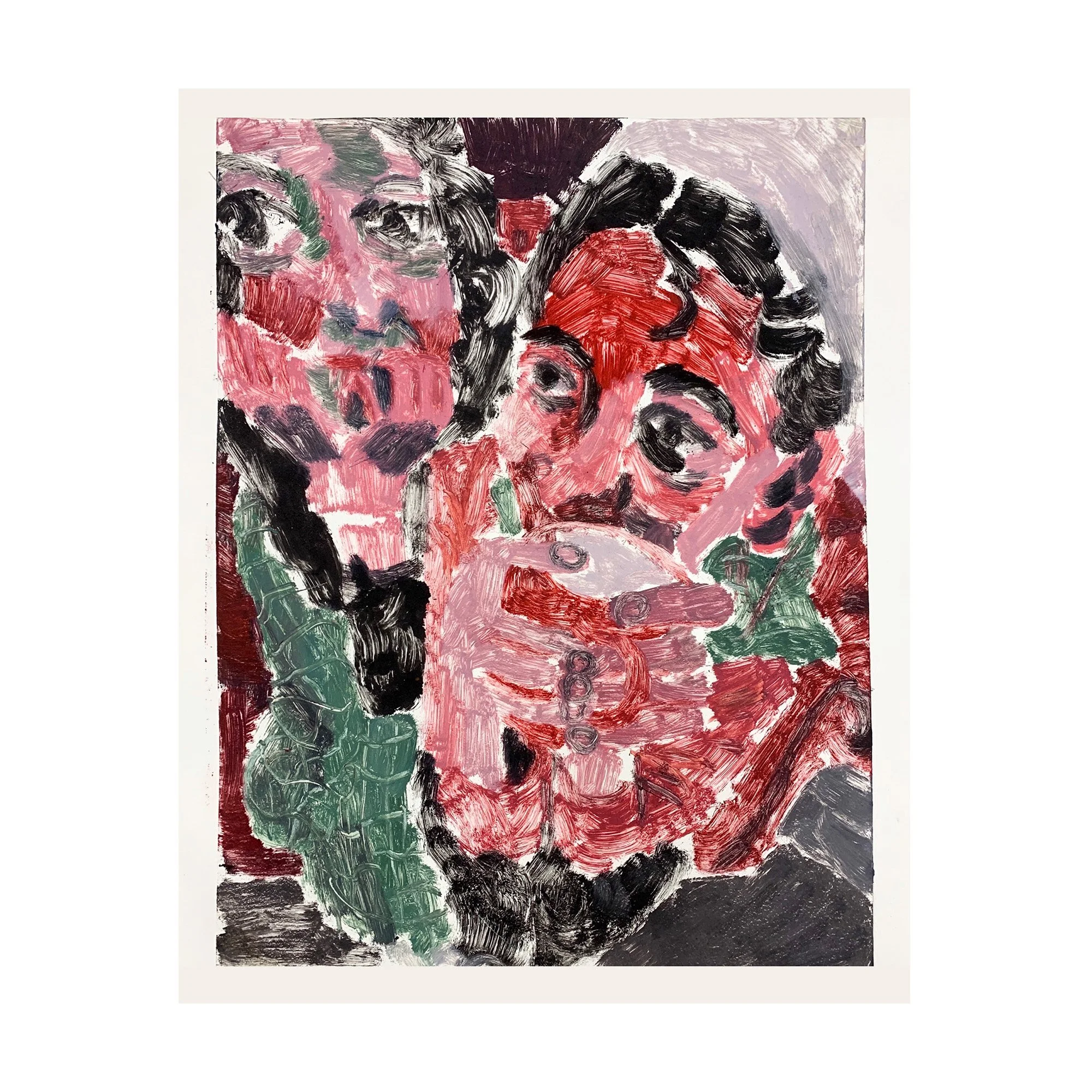 'Tea and a gossip at the pub' Monotype