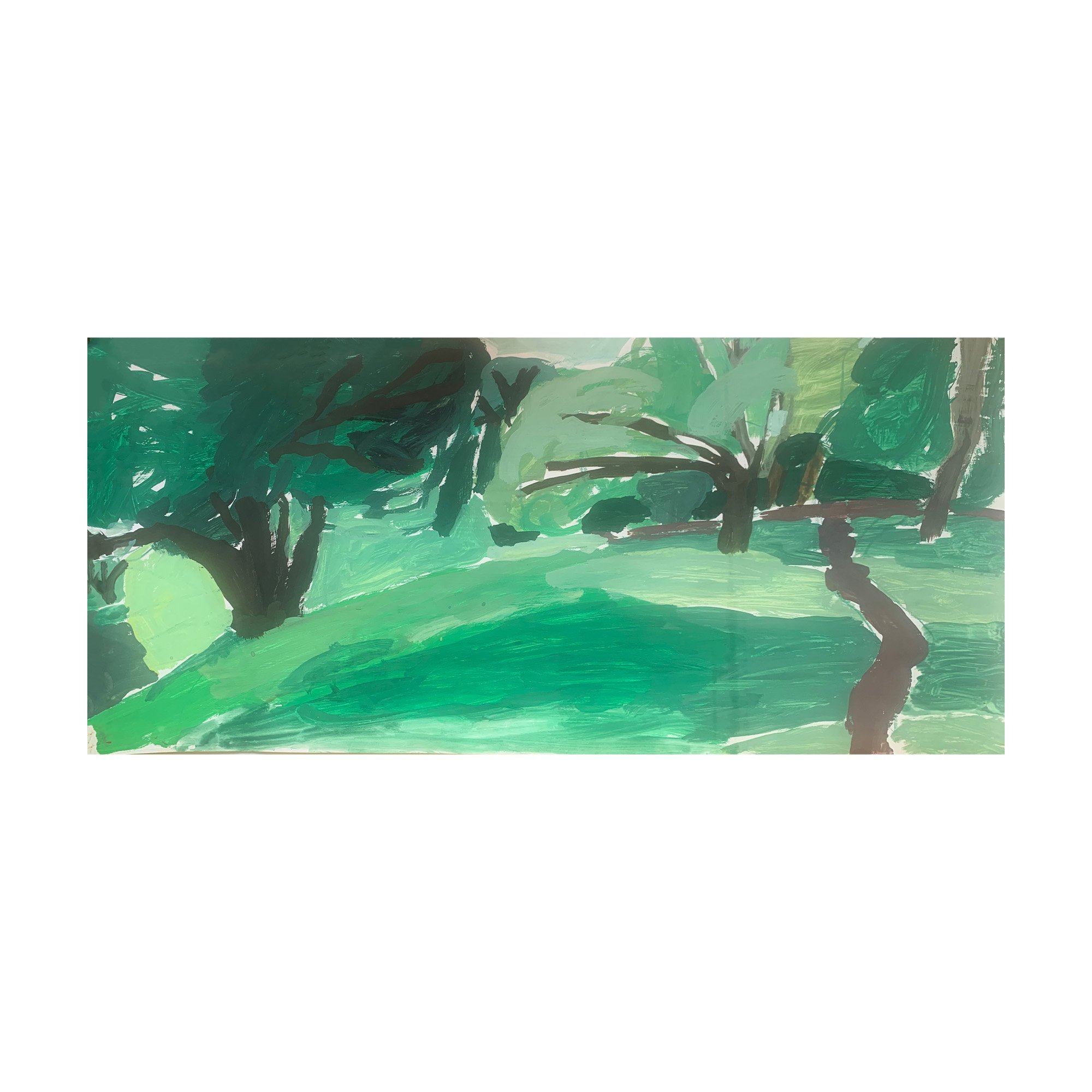 'Brunswick pano' original painting