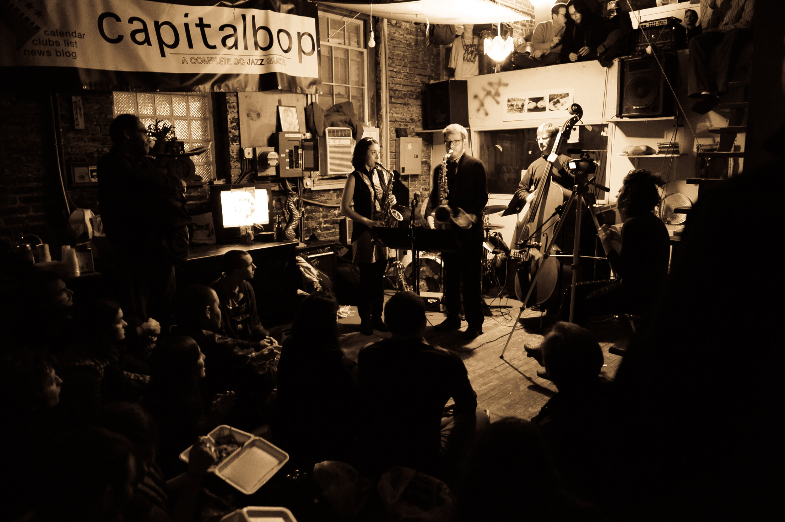 Capitalbop Loft at the Red Door with quartet (2011)