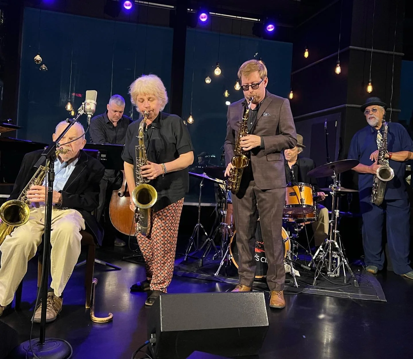 Lee Konitz tribute at Dizzy's July 2022