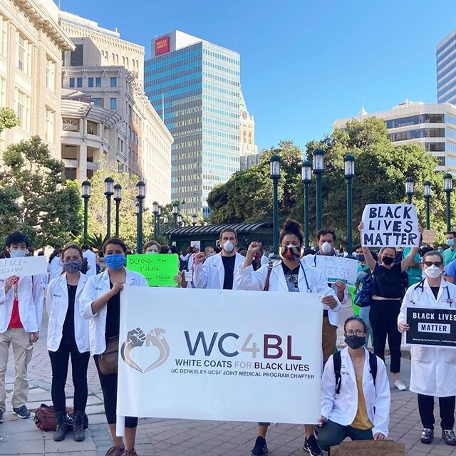 &ldquo;Because racism is a public health crisis. Because police violence against Black people is unacceptable and as people but especially as future physicians we must explicitly name the systemic and institutional violence that impacts our patients 
