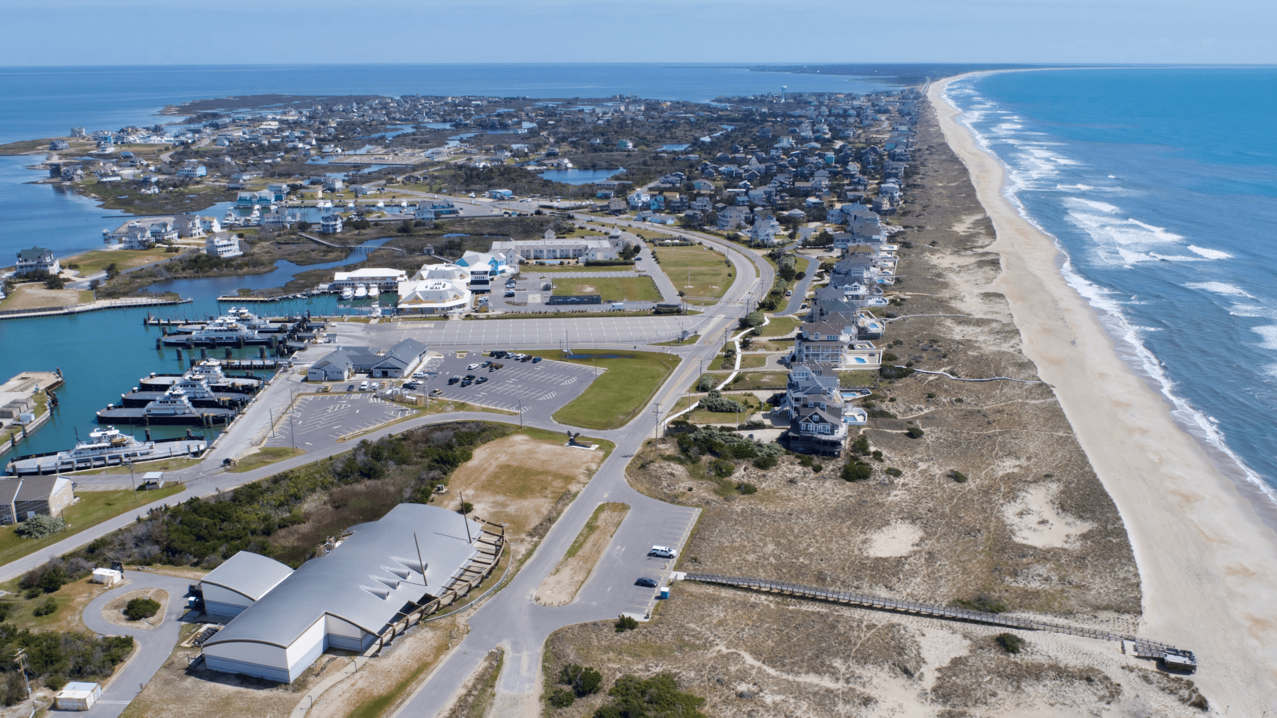 Hatteras village