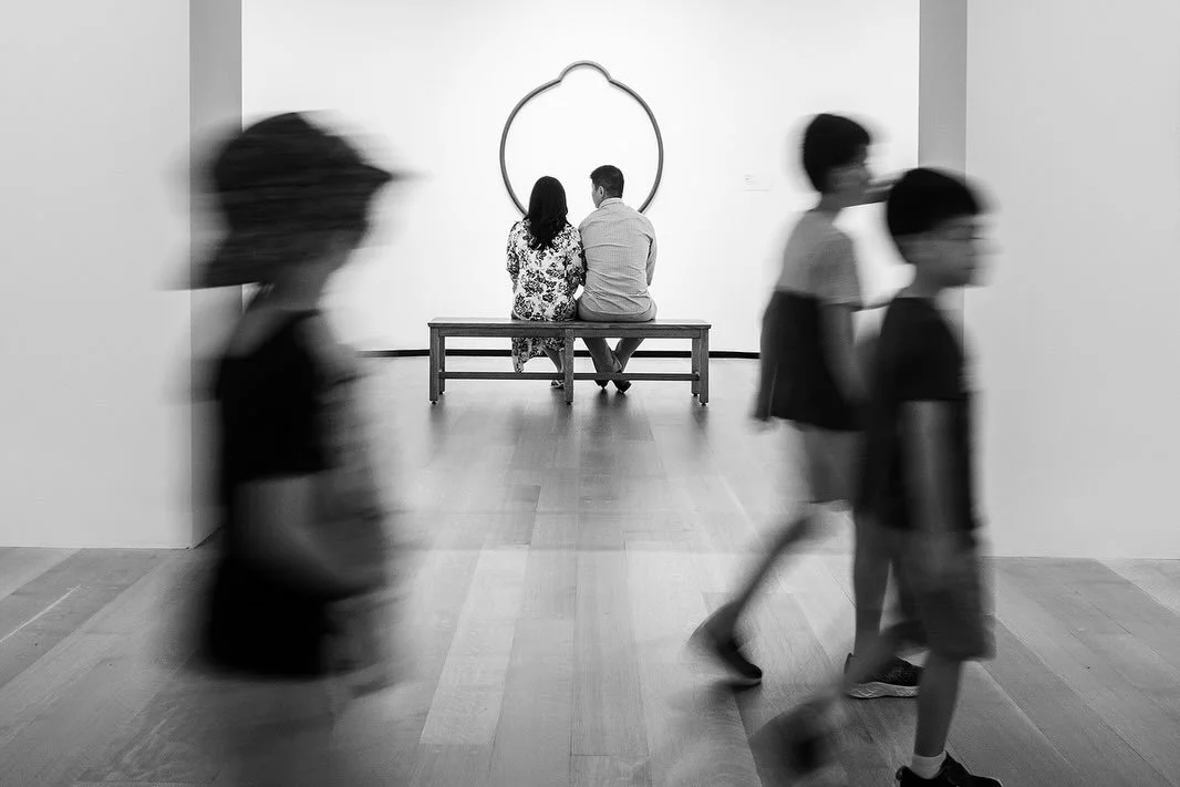 Photographing Sonya and Hui felt unforced from the moment the session began.

They showed up settled with each other and at ease with me. No performing for the camera. No need to prove anything. Just two people moving through space together, talking,