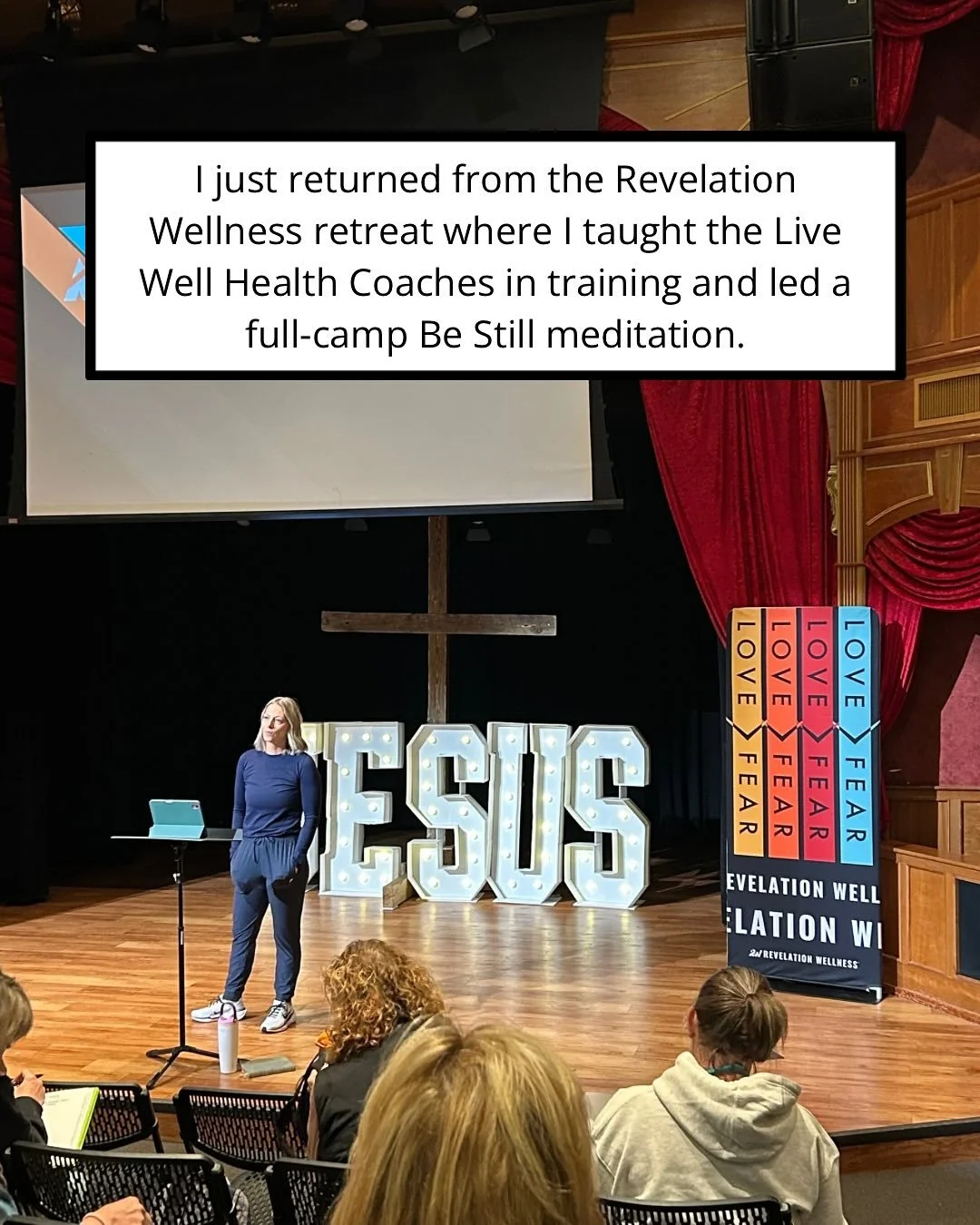 Just got home from the Revelation Wellness retreat in Arizona and&hellip; wow. God moved in ways I can&rsquo;t even explain. I left more convinced than ever that healing in our bodies is possible &mdash; and that loving the body you already have is p
