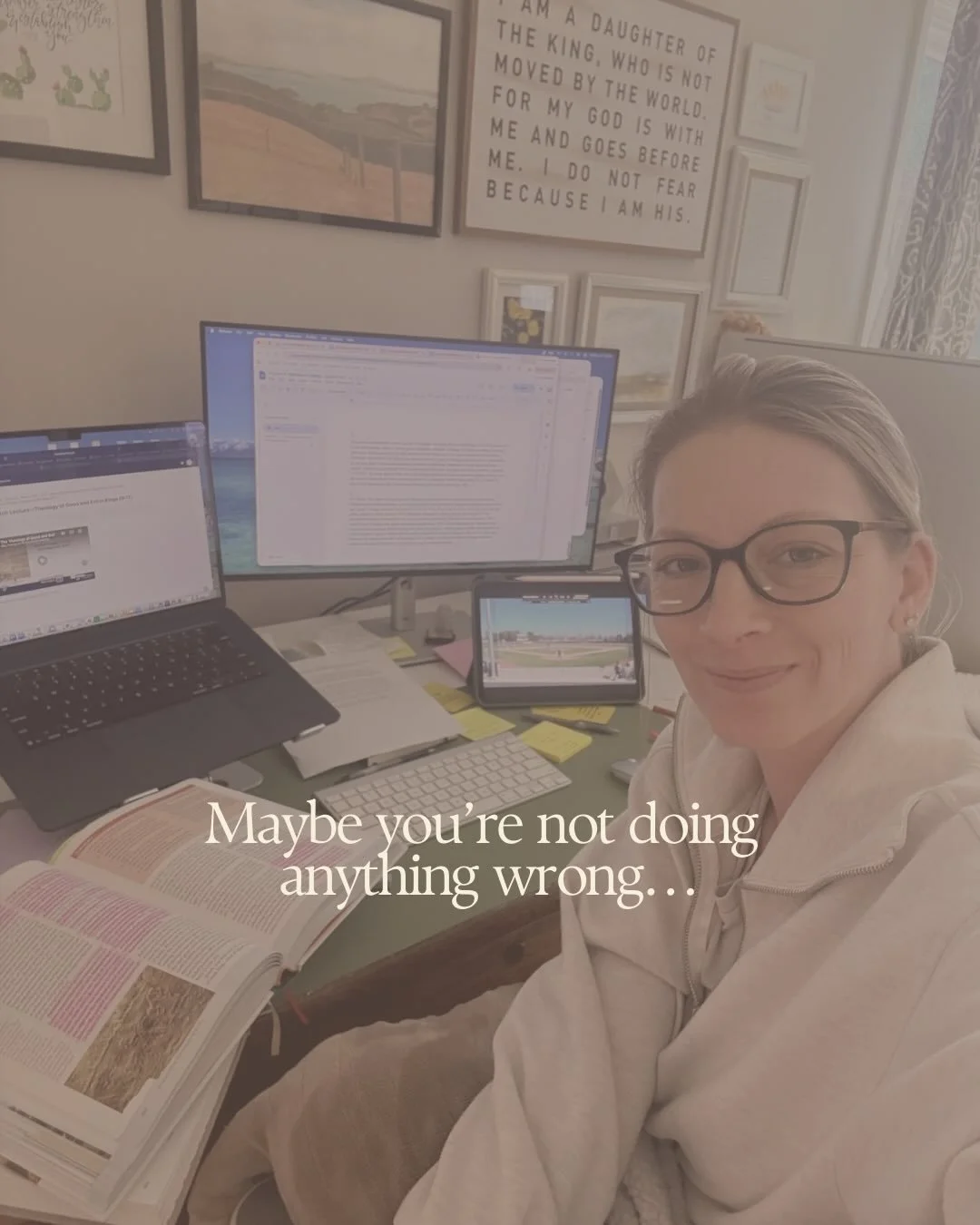I think a lot of us quietly carry this belief that if we were doing life &ldquo;right,&rdquo; we would feel better than we do.

More energized. More present. More alive.

And when we don&rsquo;t feel that way, it&rsquo;s so easy to turn inward and as