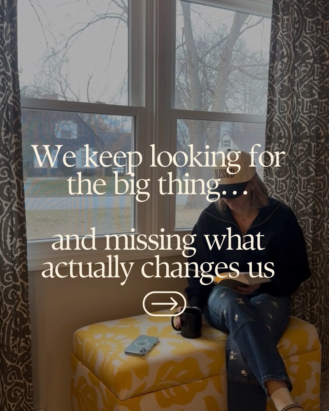 There&rsquo;s a story I read recently about Naaman that I can&rsquo;t stop thinking about.

He wanted to be healed&hellip; but when he was told to do something simple&mdash; just wash in the river&mdash;he resisted.

It felt too easy. Too ordinary. N